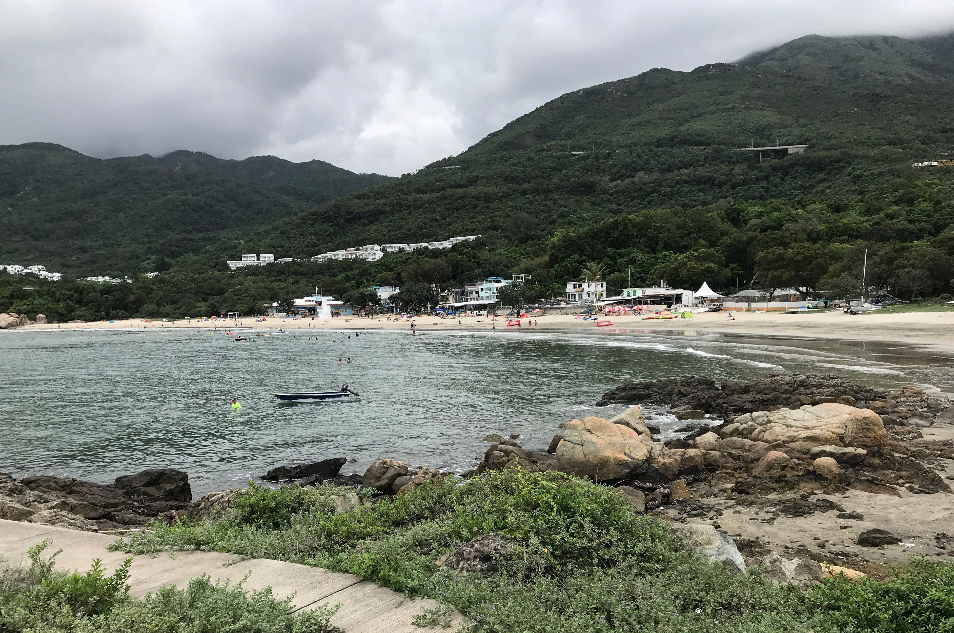 Cheung Sha Beach in Lantau Island. The Hong Kong government plans to transform the island into a holiday spot. Photo: Lam Ka-sing