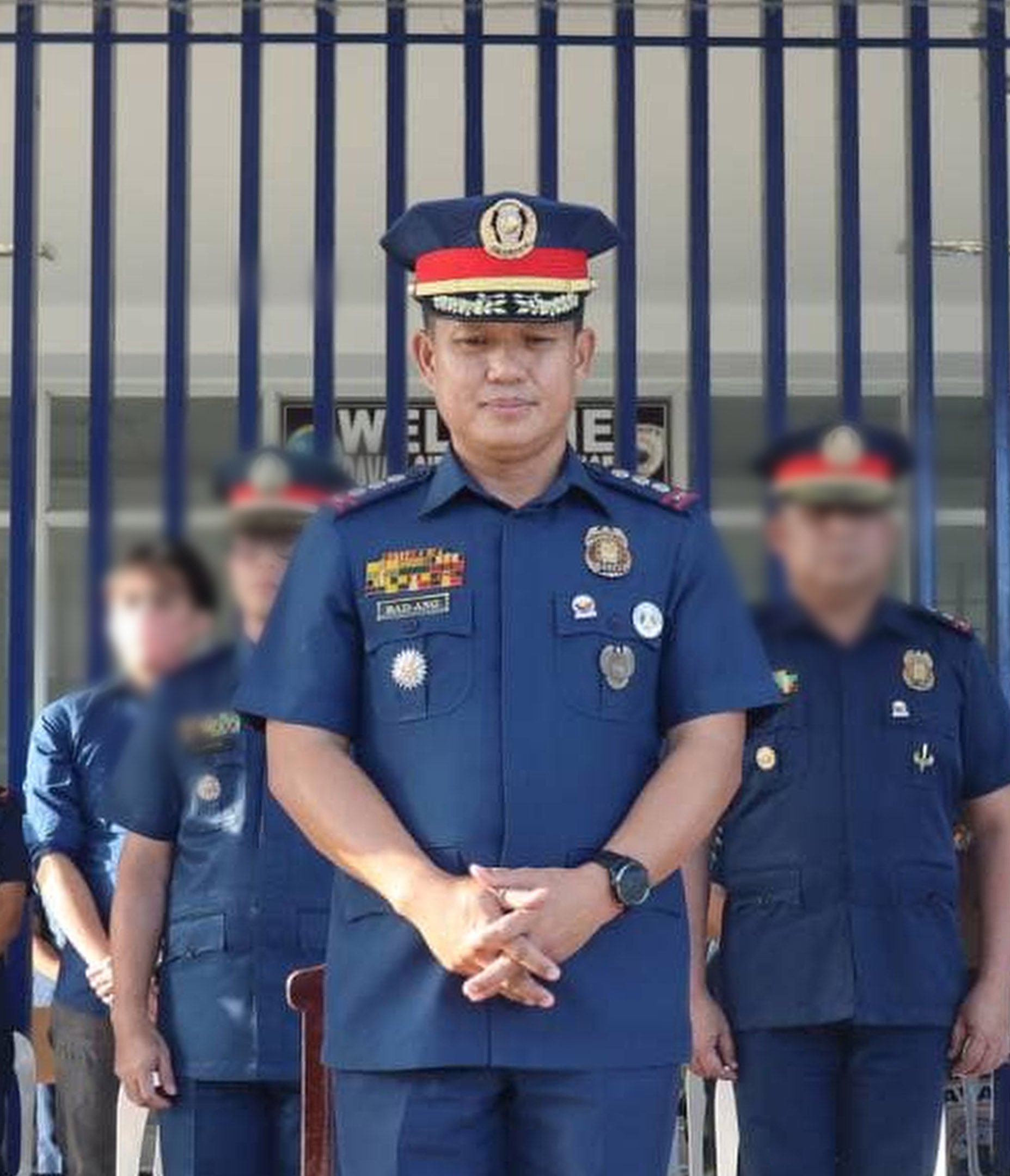 Philippine Police Colonel Richard Bad-ang, one of ex-president Rodrigo Duterte’s most trusted police officers, has been removed from post as Davao City police chief. Photo: Handout