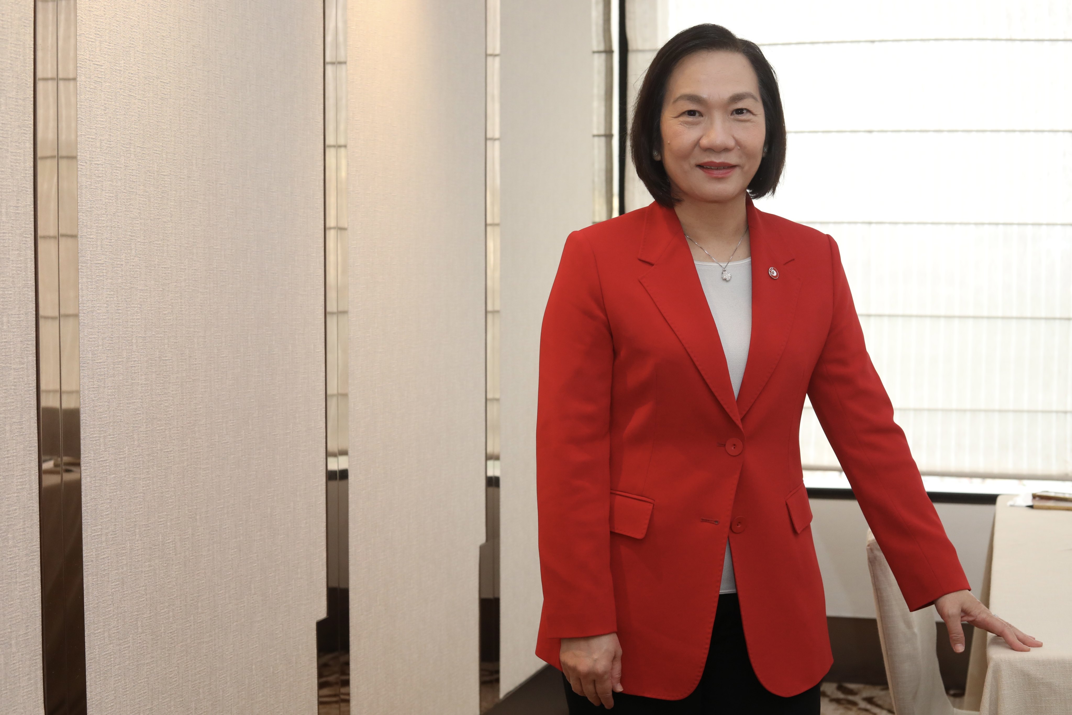 Helen Wong, group CEO of OCBC, says the bank is investing in technology to support its growth plans in Hong Kong and Macau. Photo: Sun Yeung