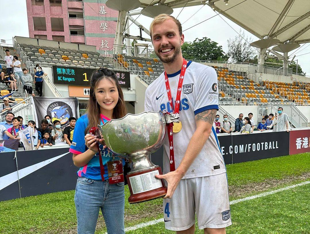 Charlie Scott enjoyed success with Kitchee, but is leaving the club after a new contract offer did not materialise. Photo: Instagram