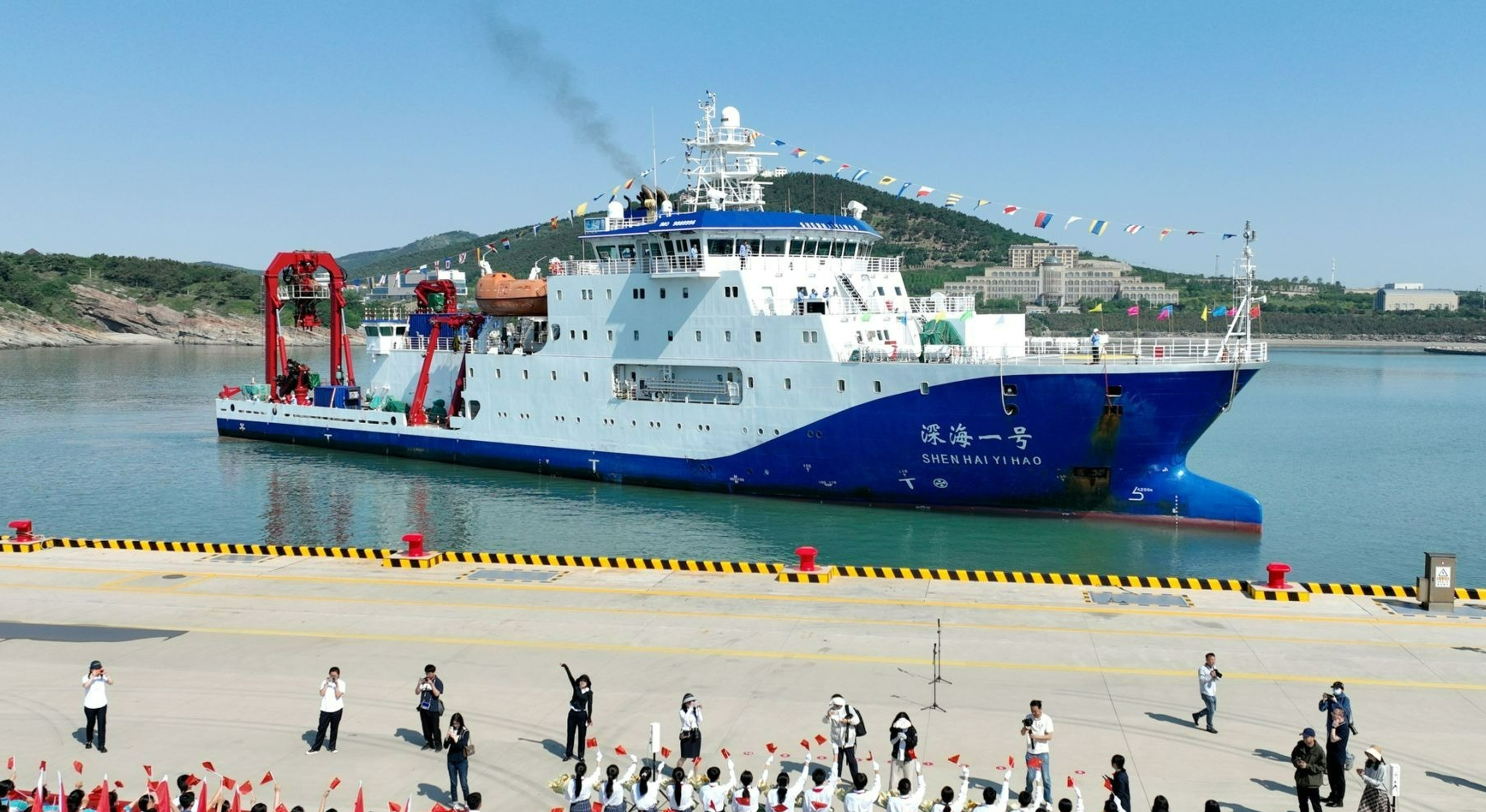 China has completed its first manned deep-sea scientific expedition to the Atlantic Ocean. Photo: Handout / SCMP