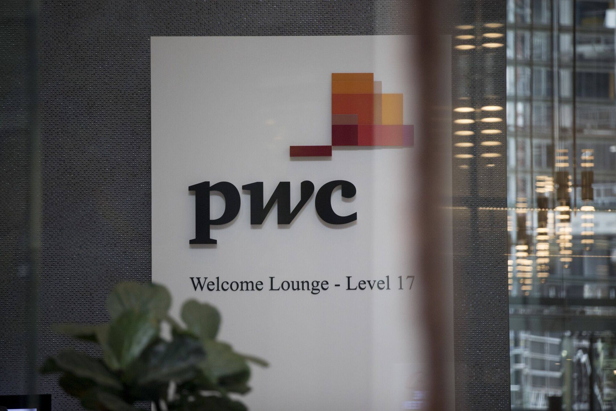 A PwC office in Sydney, Australia. Photo: Bloomberg