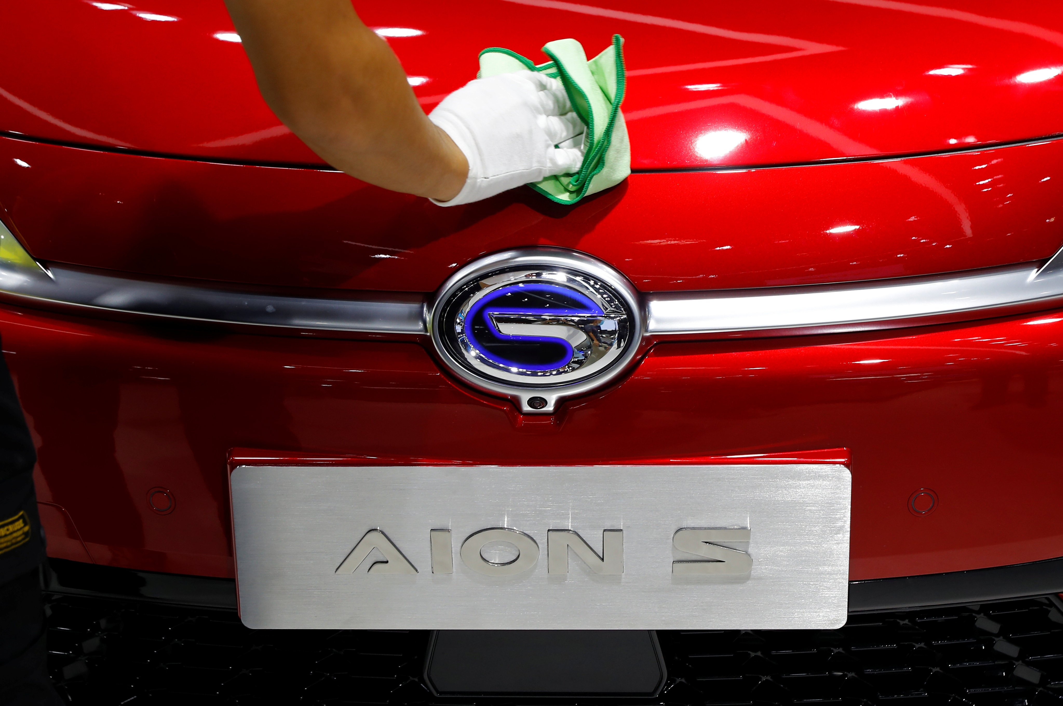GAC Aion has two new models planned for Hong Kong this year. Photo: Reuters