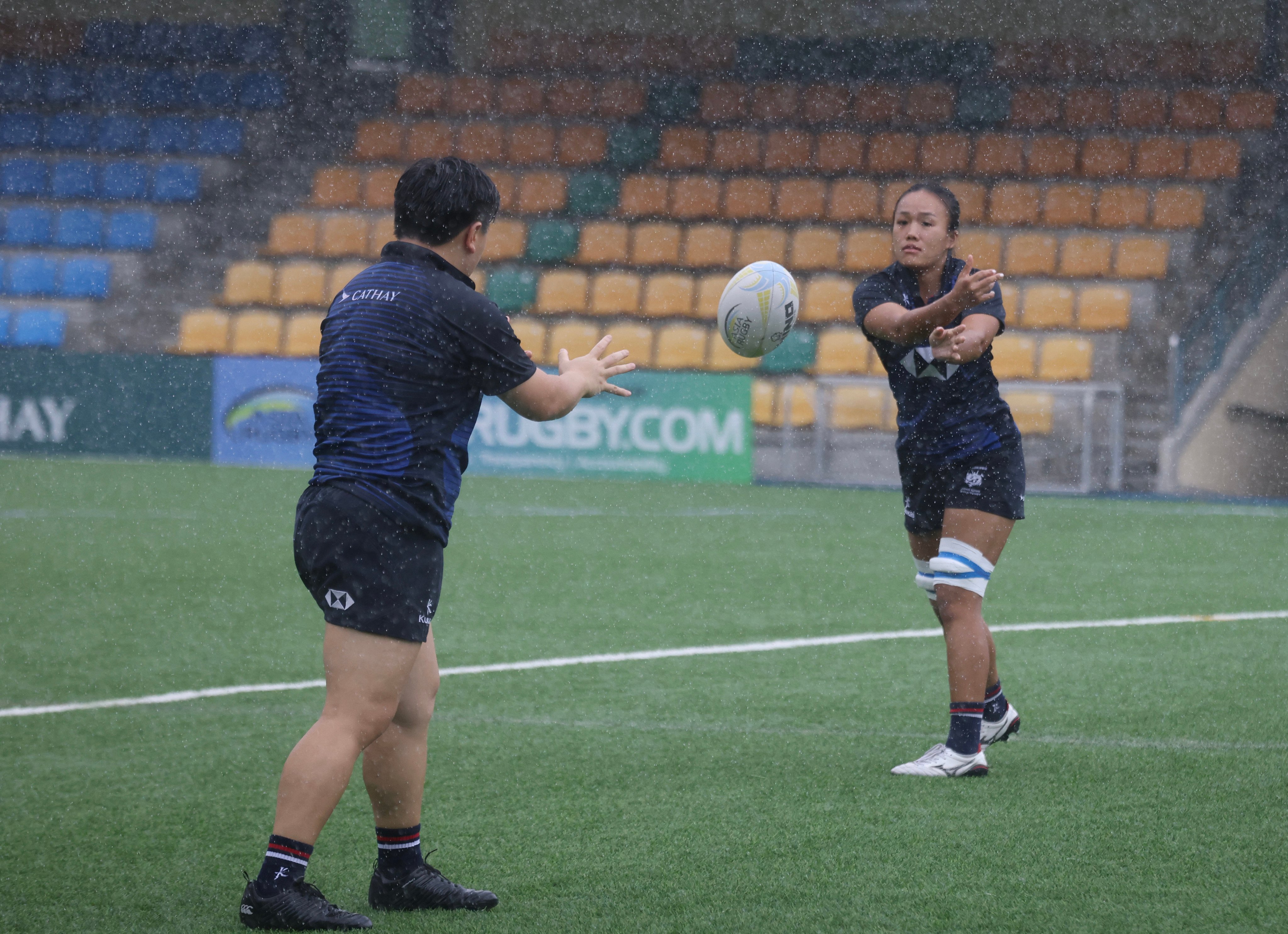 Pun Wai-yan (right) will captain Hong Kong in a crucial game against Kazakhstan. Photo: Jonathan Wong