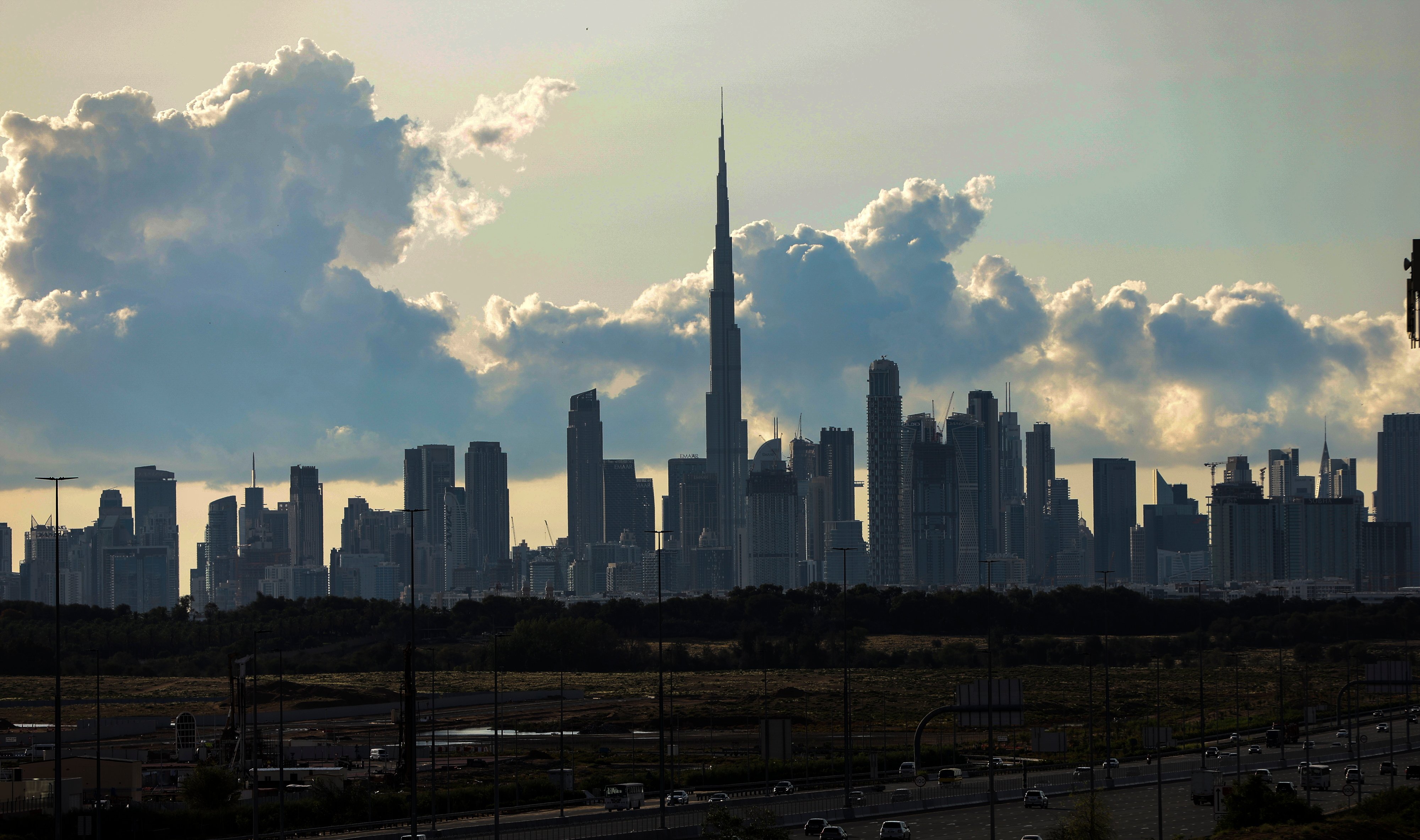 The skyline of Dubai, United Arab Emirates. The US is delaying the issuing of AI chip export licences to Nvidia and AMD to the Middle East. Photo: EPA-EFE