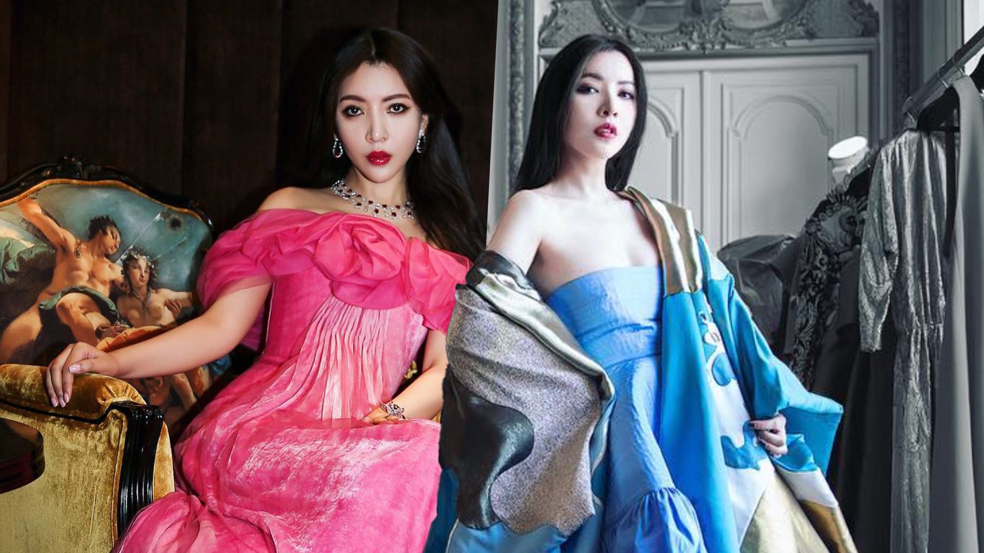 A KOL in China known as the “haute couture queen” has expressed anger after a French fashion house loaned a dress she had paid a deposit for to a British actress. Photo: SCMP composite/Instagram@iammadamlulu
