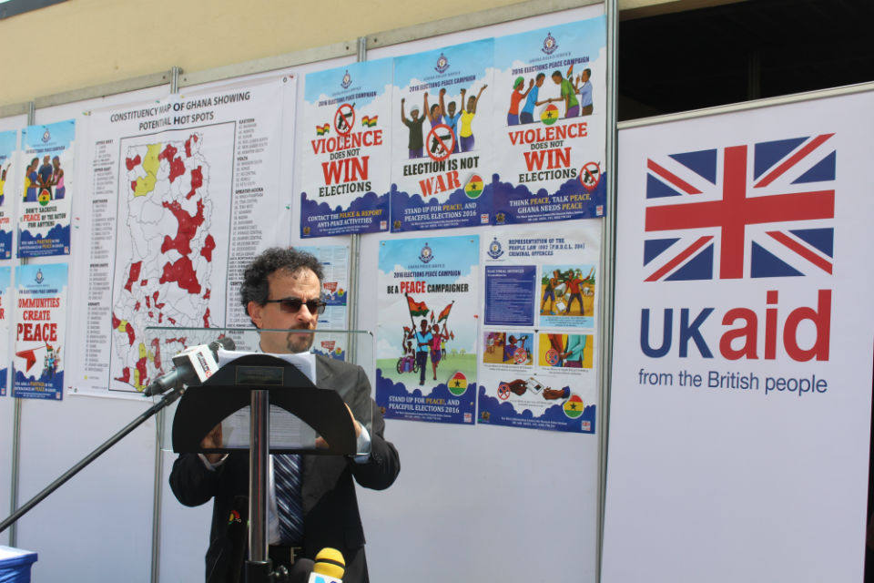 British diplomat Jon Benjamin. Photo: UK foreign ministry
