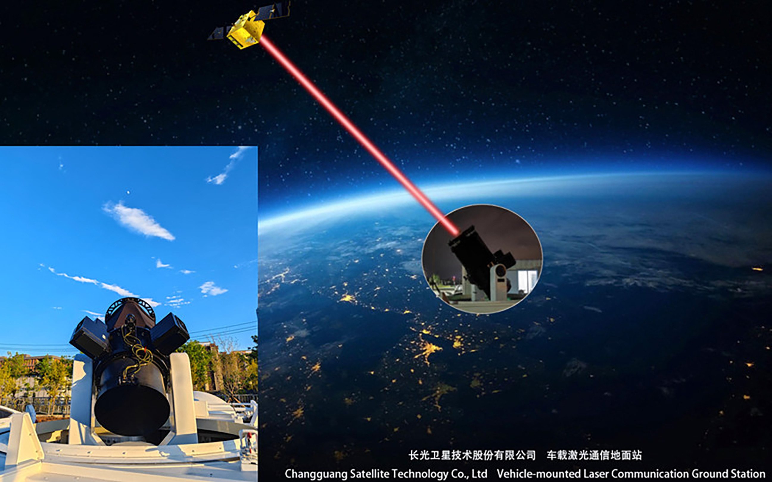 By coordinating with ground stations, the Jilin-1 satellite constellation can track with enhanced accuracy. Photo: CGST