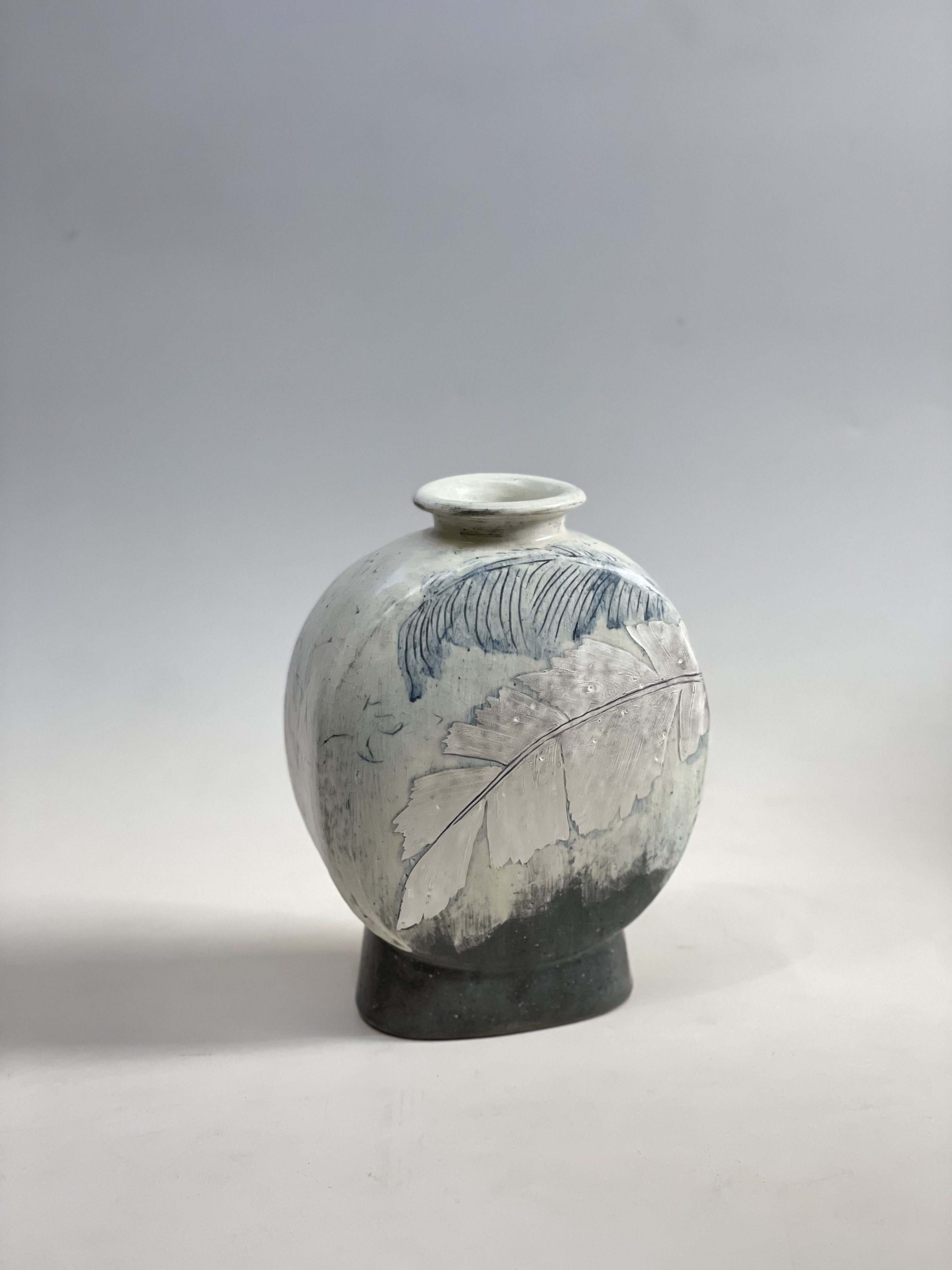 A piece by South Korean buncheong ceramics master Huh Sangwook, who will show his work in an exhibition and lead a three-day buncheong masterclass at Hong Kong’s Lump Studio, from June 8-10. Photo: Lump Studio