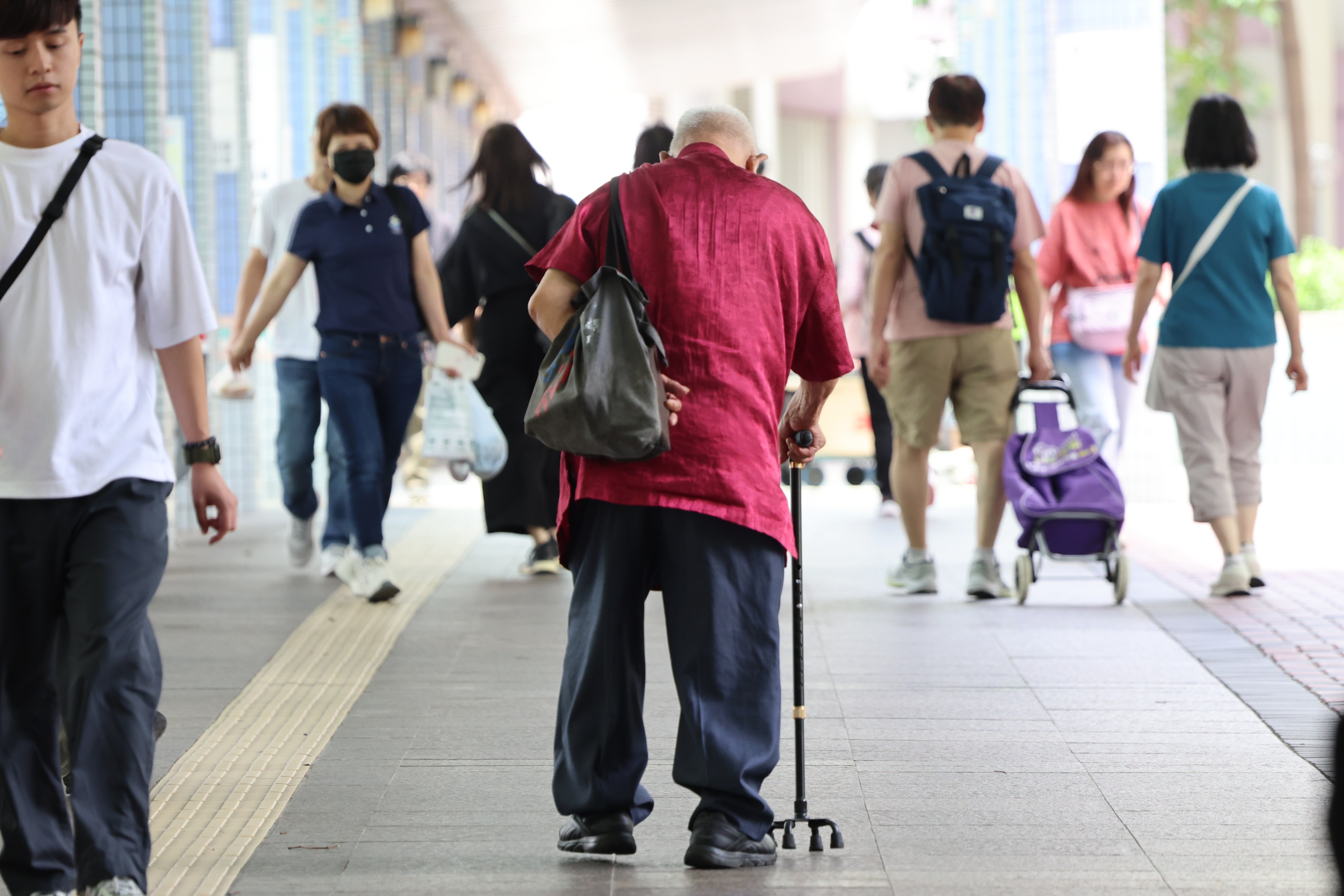 There is at least a positive side to the problem for Hongkongers, because it is partly because they have the longest life expectancy worldwide. Photo: Jelly Tse