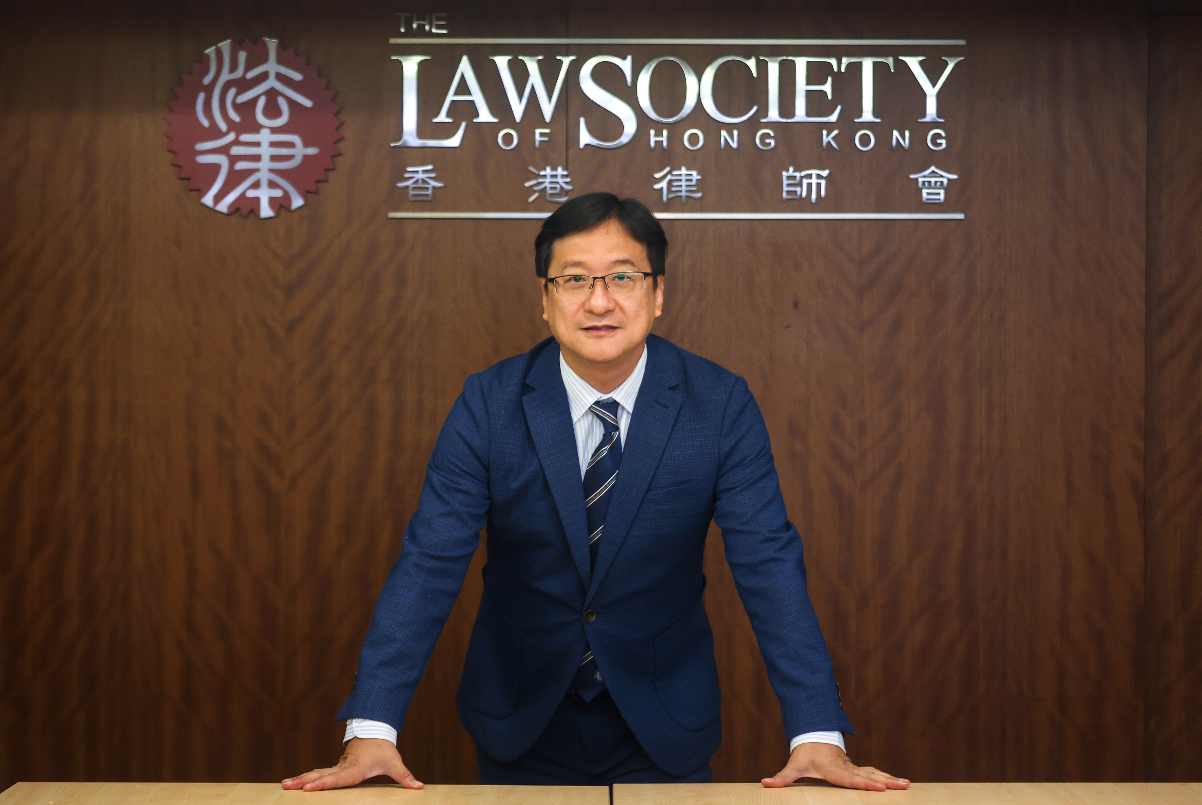 Chan Chak-ming ends his three-year stint as Law Society president next week. Photo: Jonathan Wong