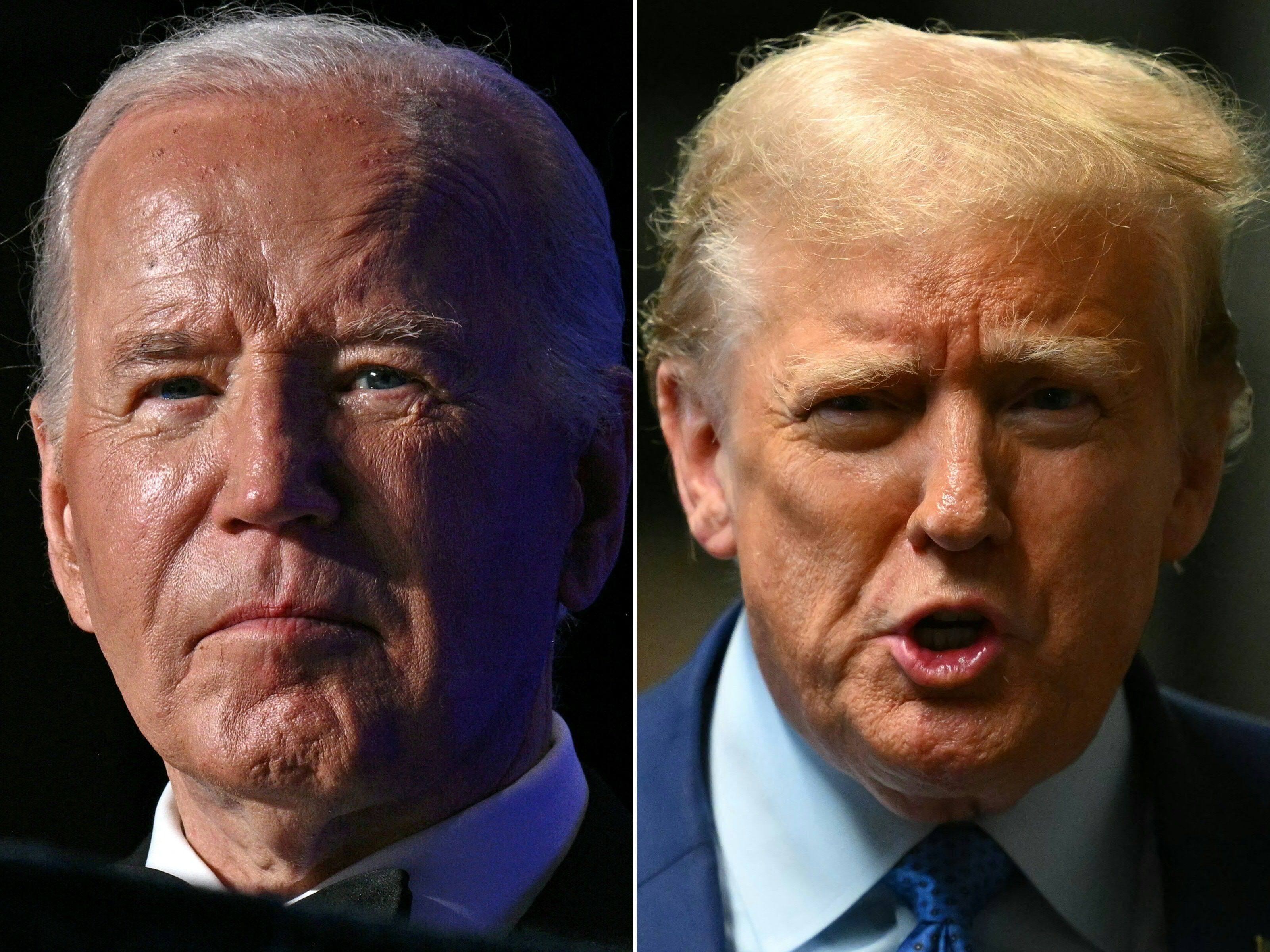 US President Joe Biden directly attacked Donald Trump’s guilty verdict on Monday. Photo: AFP