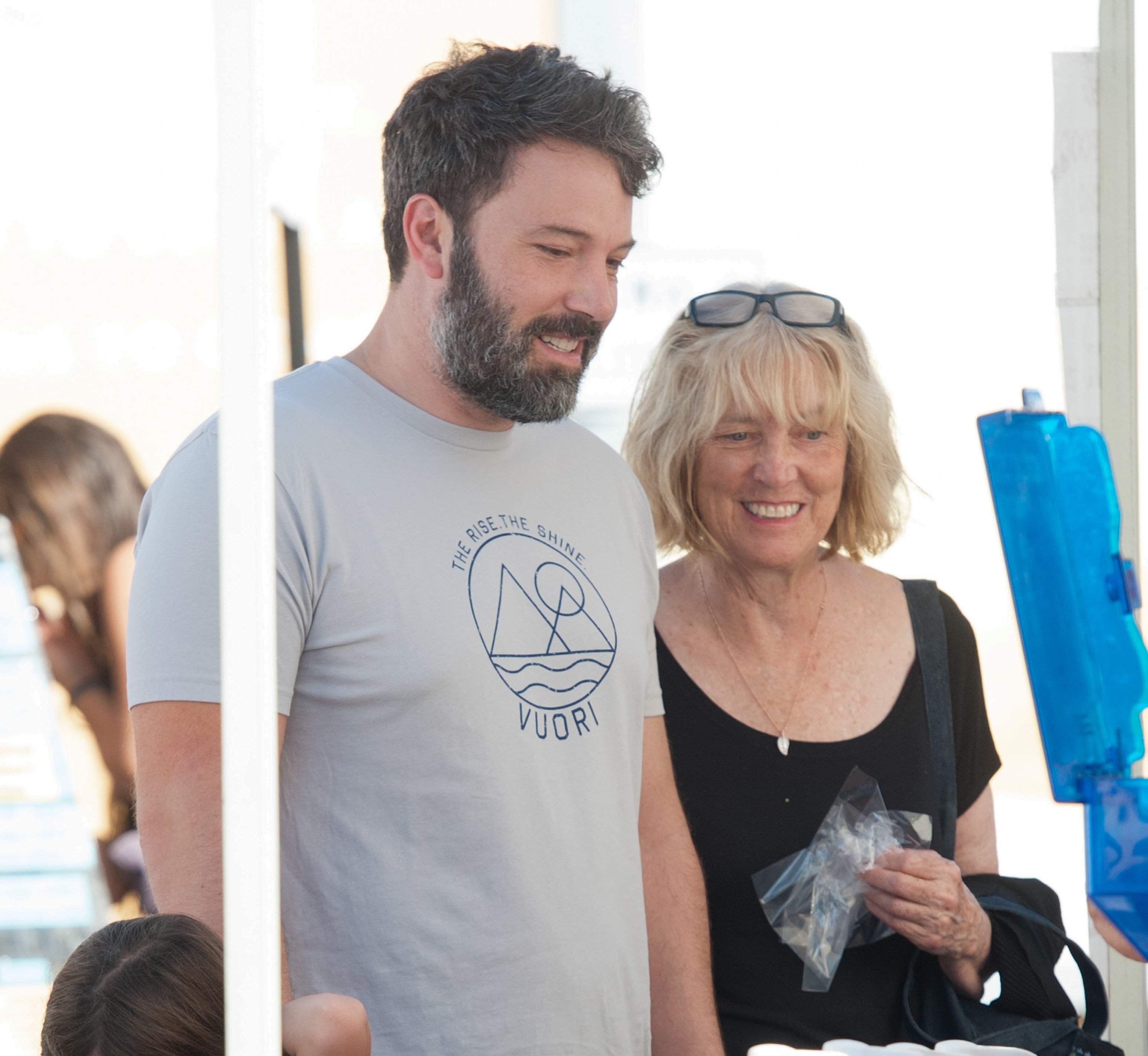 Ben Affleck and his mum Christine Anne Boldt in September 2018, in Los Angeles, California. Photo: Bauer-Griffin/GC Images
