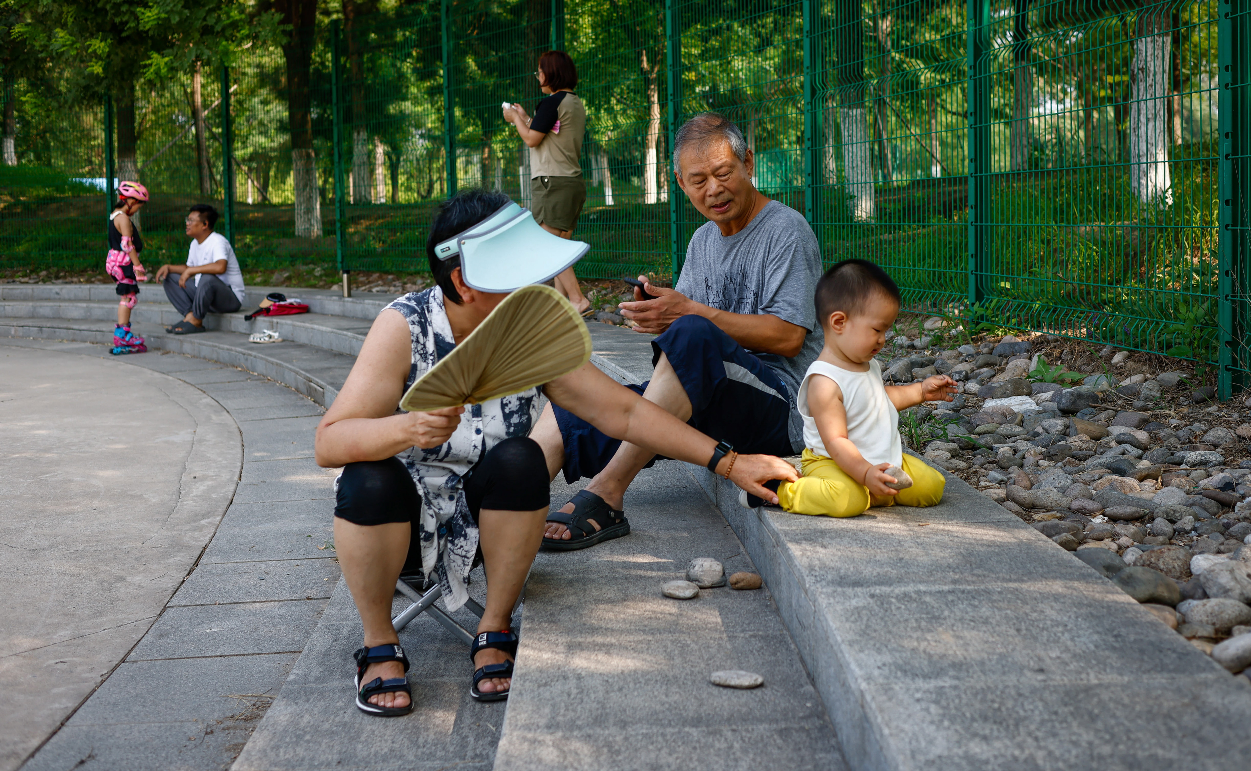 The problem of a low birth rate is set to accelerate China’s population ageing. Photo: EPA-EFE