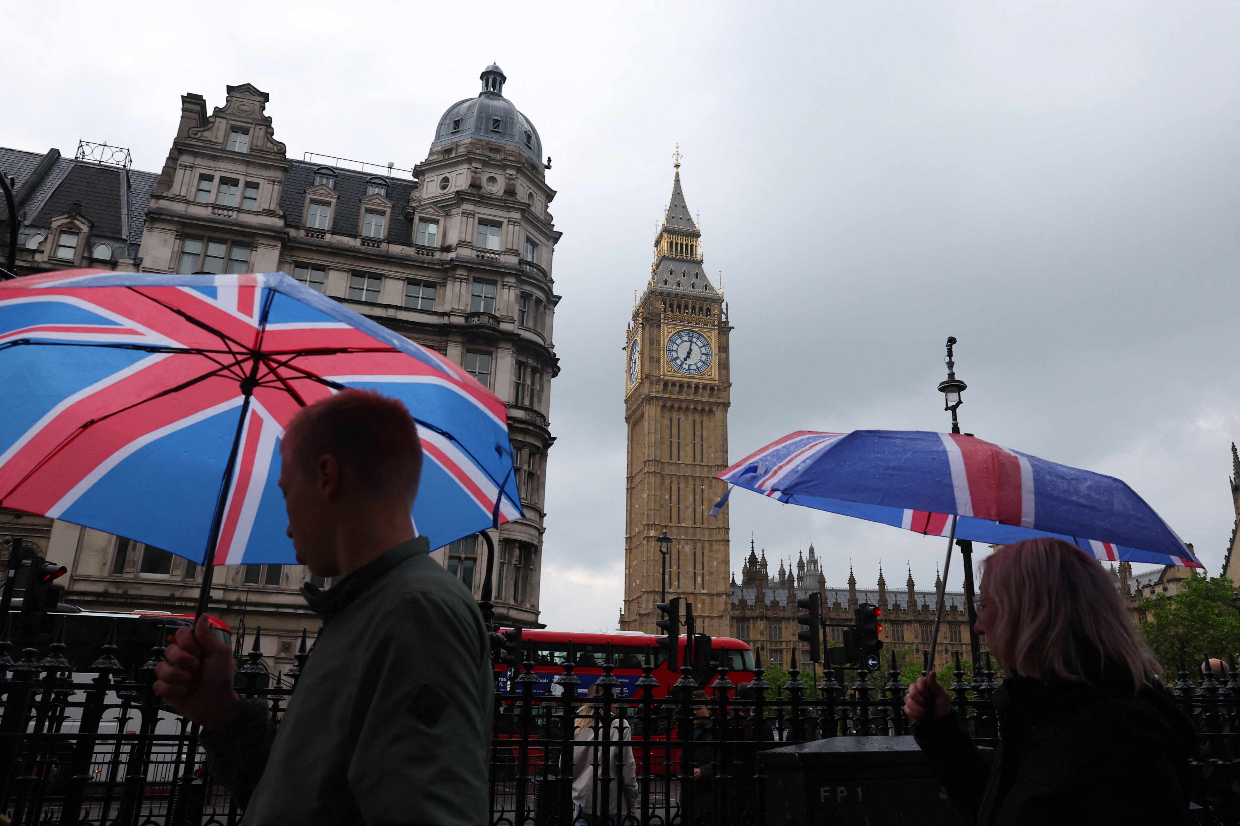 Elizabeth Tower, more commonly known as Big Ben, in London. The UK election will be held on July 4. Photo: Reuters