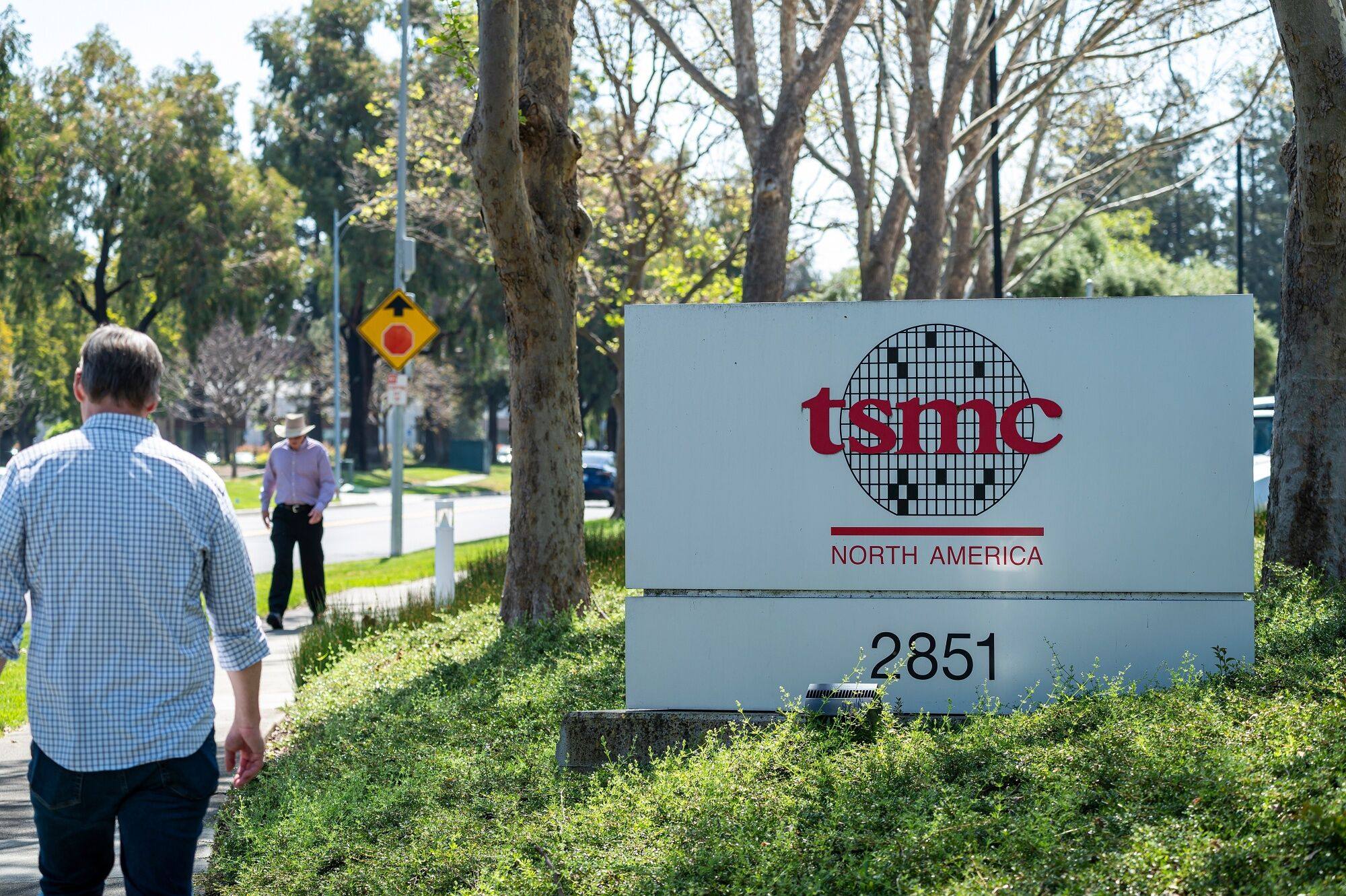 TSMC’s offices in San Jose, California, April 18, 2024. Photo: Bloomberg