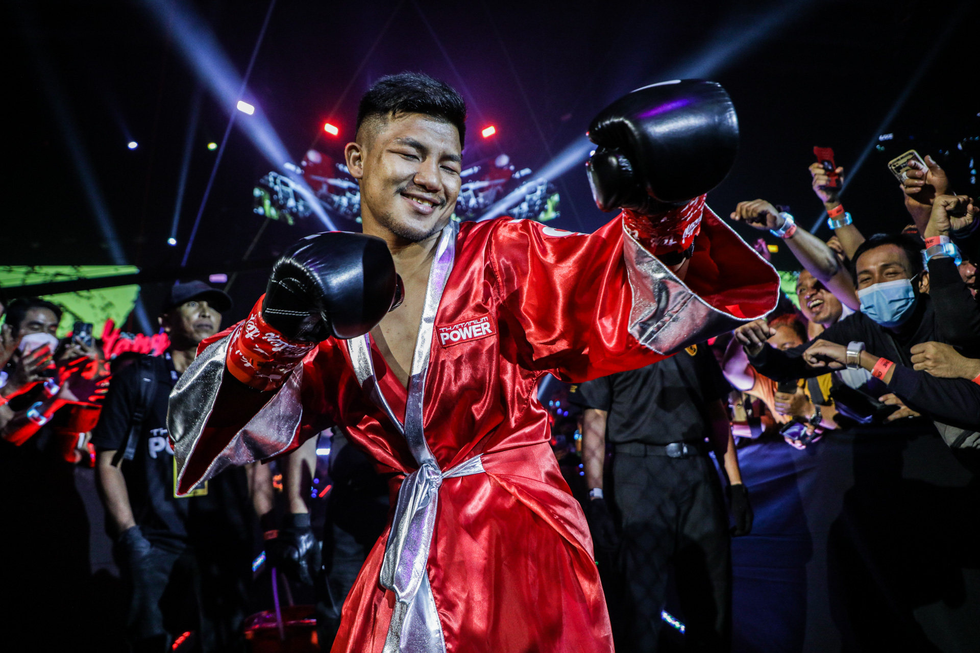 Rodtang Jitmuangnon is known for his flashy entrances to the ring.