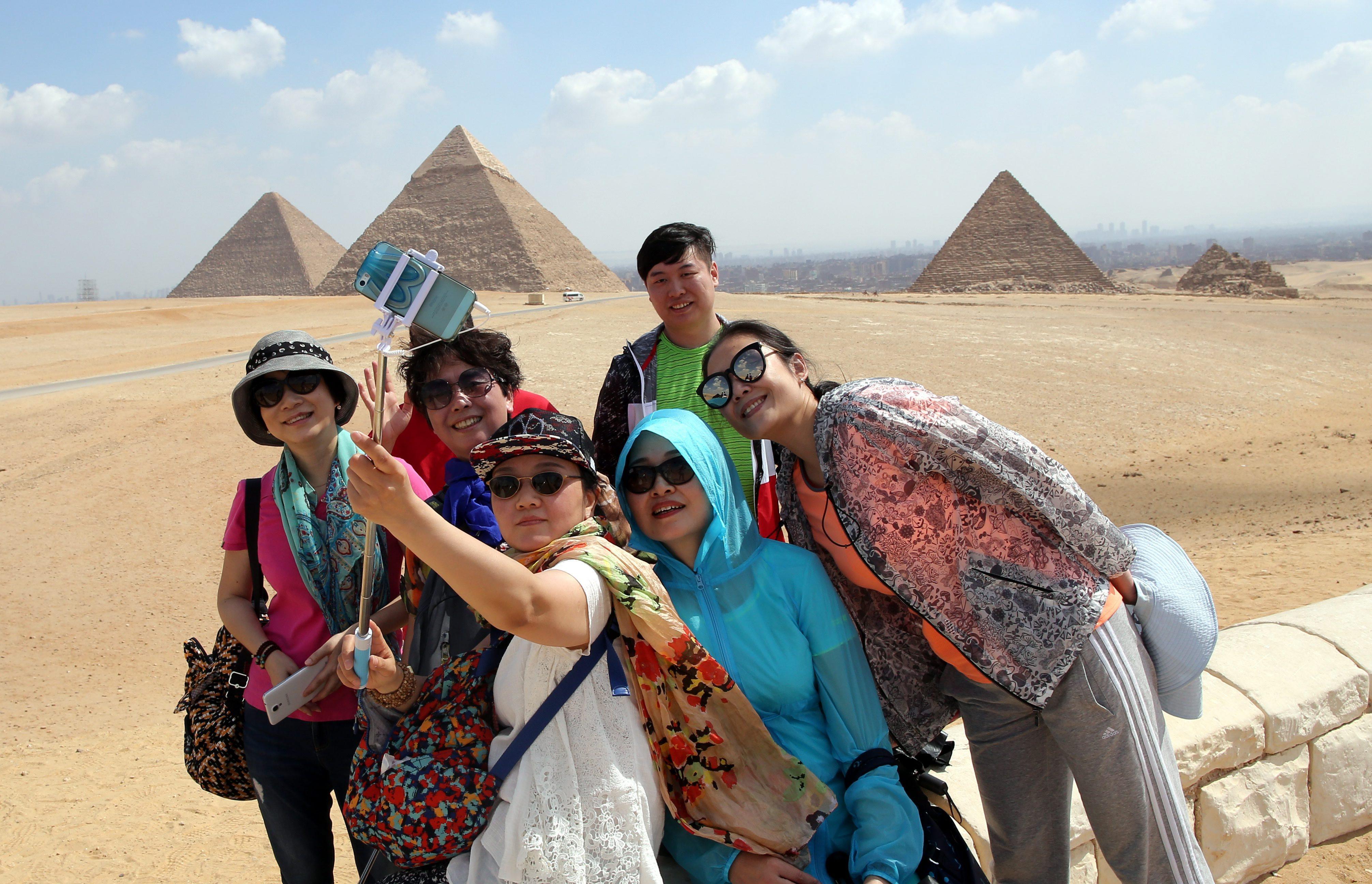 Chinese tourists are forgoing Western countries to explore the Middle East and North Africa in the post-pandemic travel boom. Photo: EPA