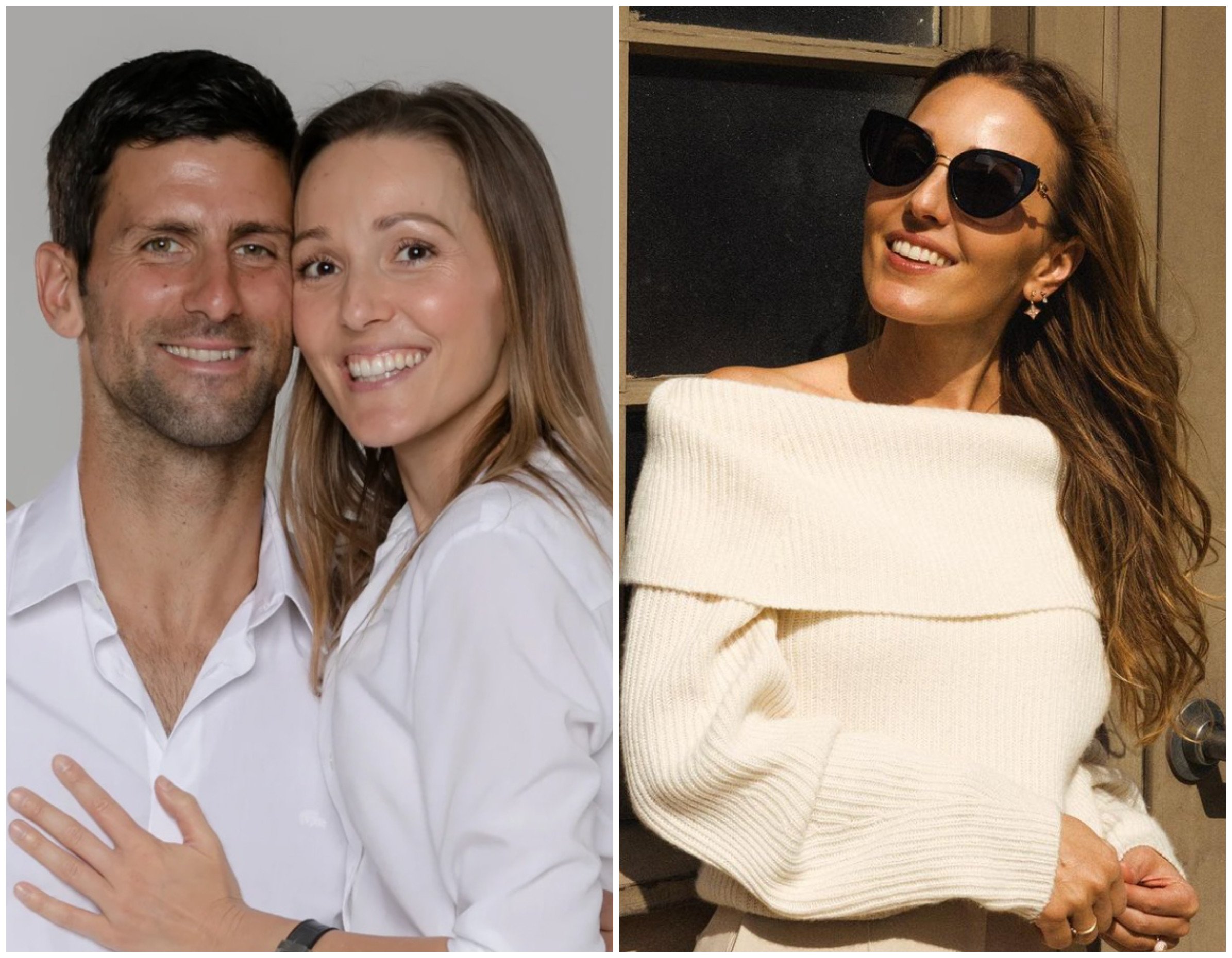 Jelena Djokovic has always been Novak Djokovic’s biggest supporter. Photos: @jelenadjokovicndf/Instagram