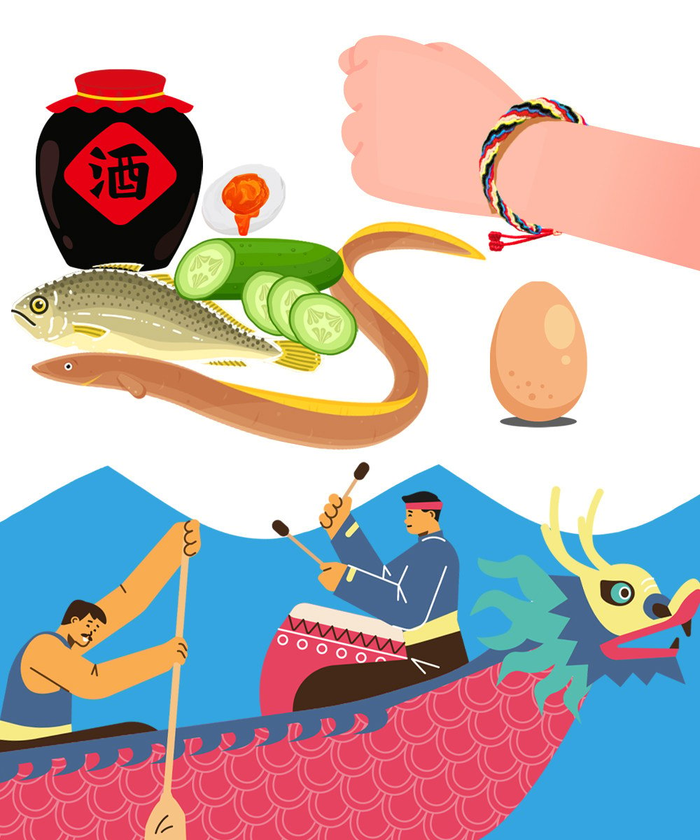The central theme of China’s Dragon Boat festival is obvious, but the event has some quirky, lesser-known customs. The Post takes a closer look. SCMP Graphic Image