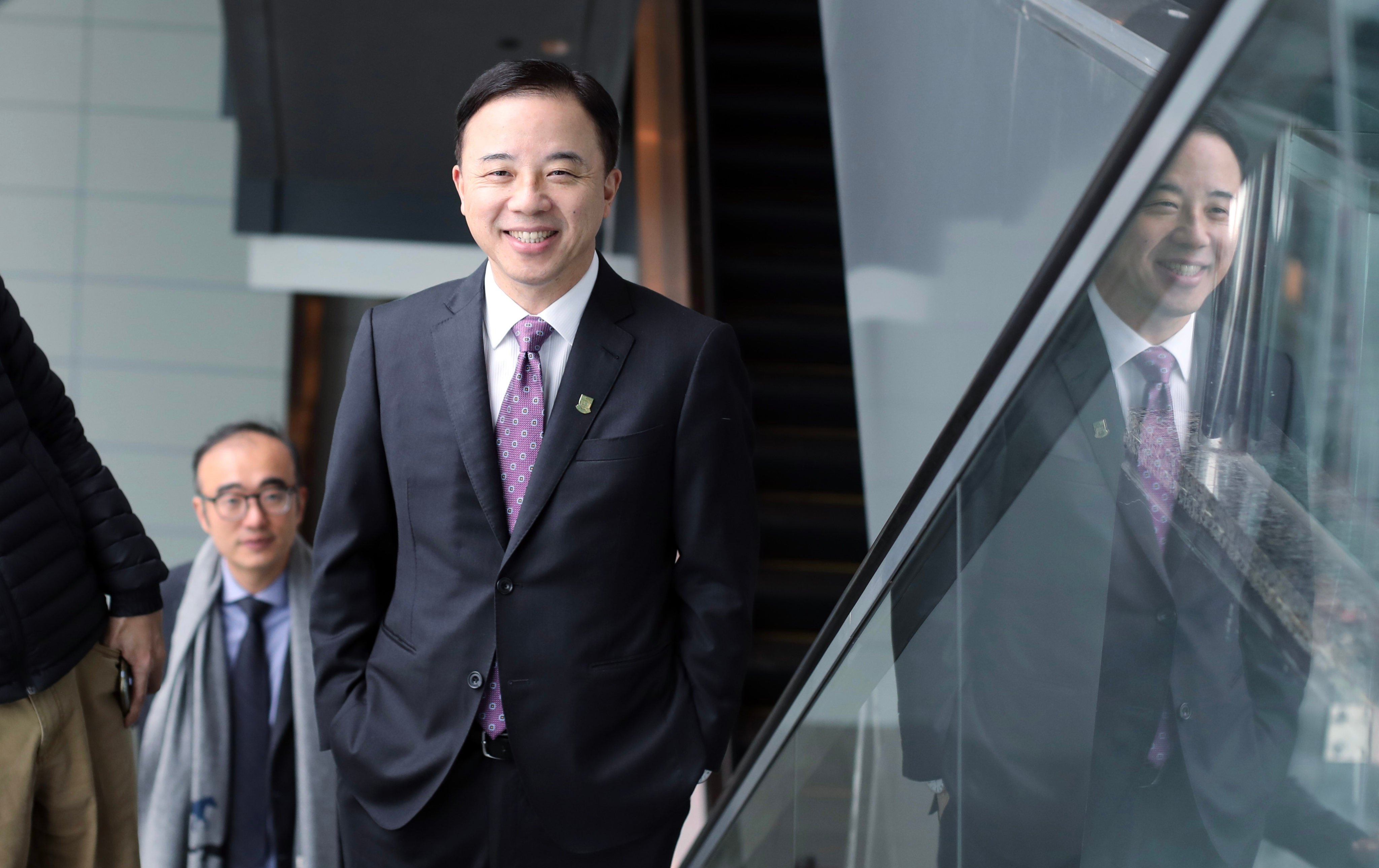 HKU head Zhang Xiang is accused of skipping board meetings and failing to provide details about 16 business trips. Photo: Xiaomei Chen