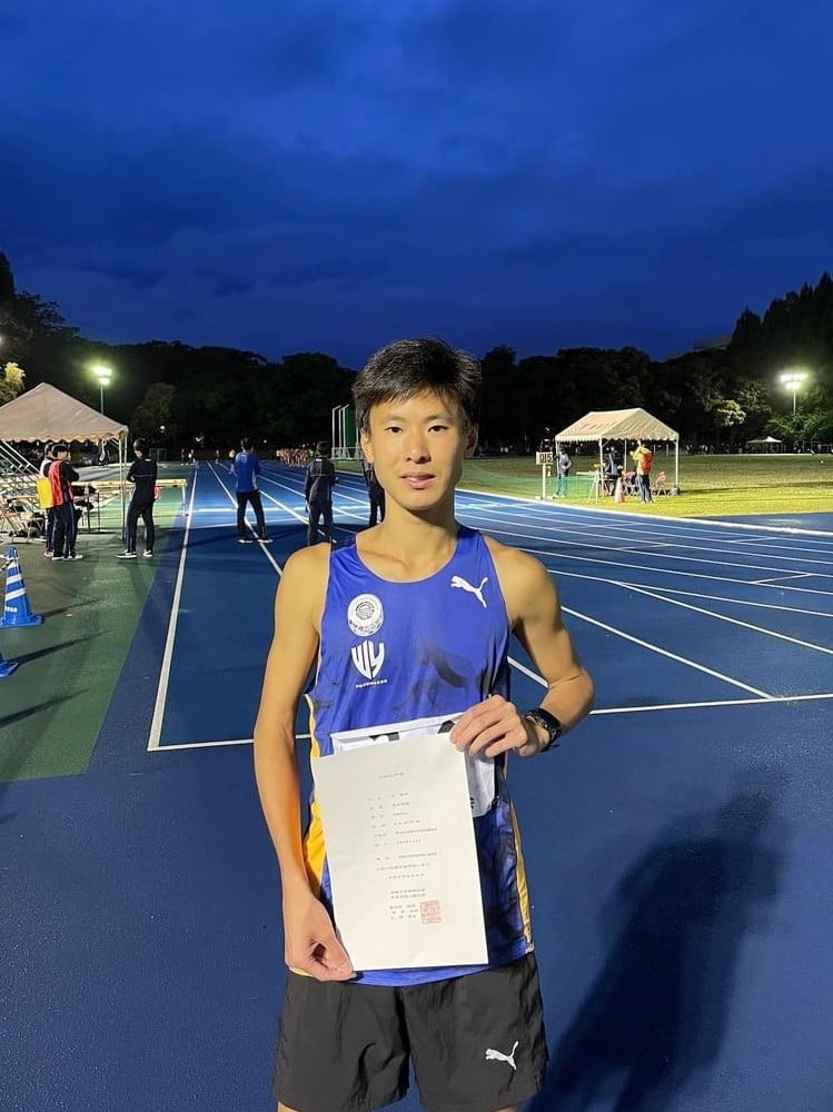 Wesley Chan Wai-chung broke the city’s 52-year-old men’s 1,500 metres record in Japan on Saturday. Photo: Handout