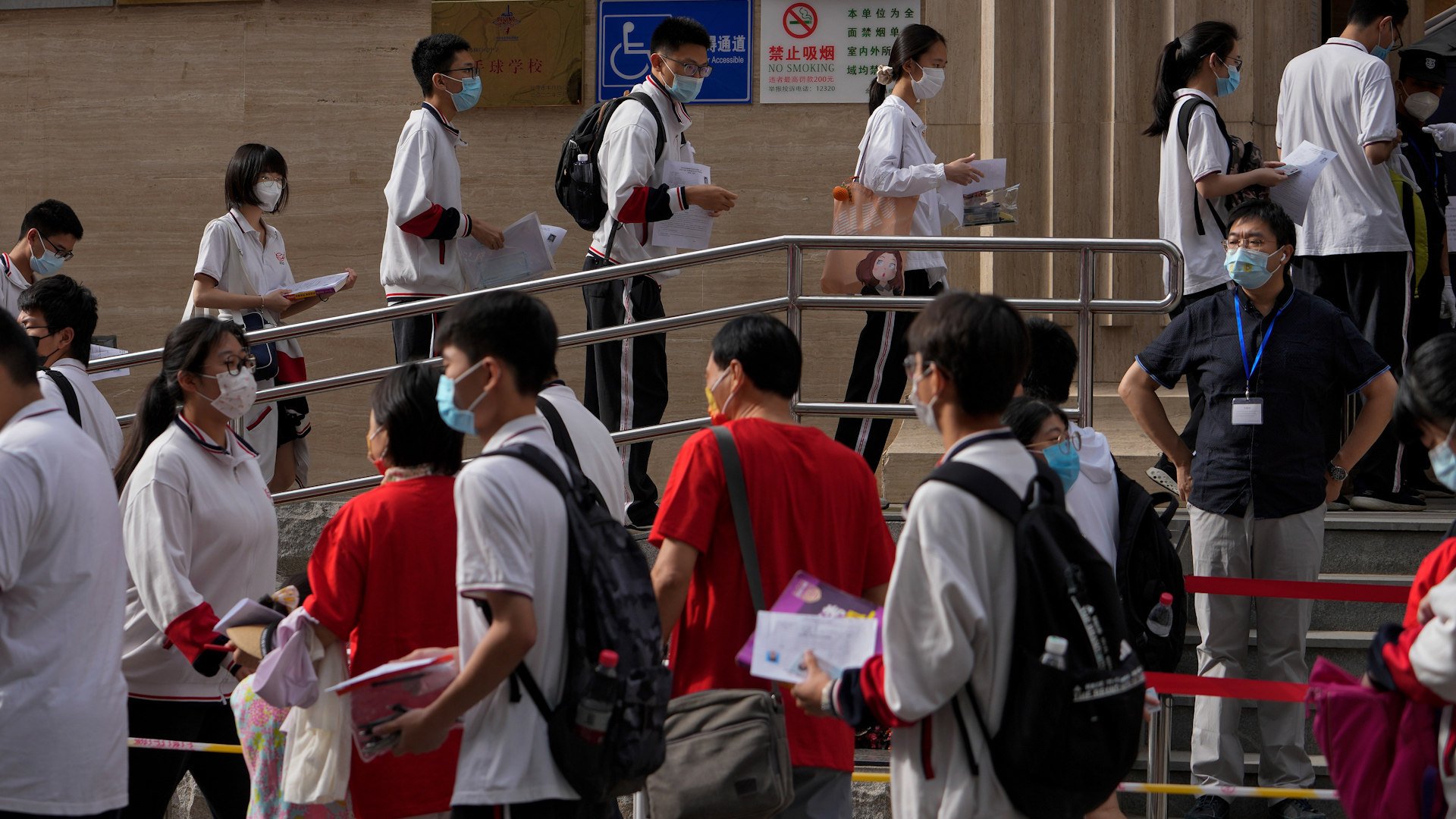 China’s make-or-break exam. Photo: SCMP Pictures 