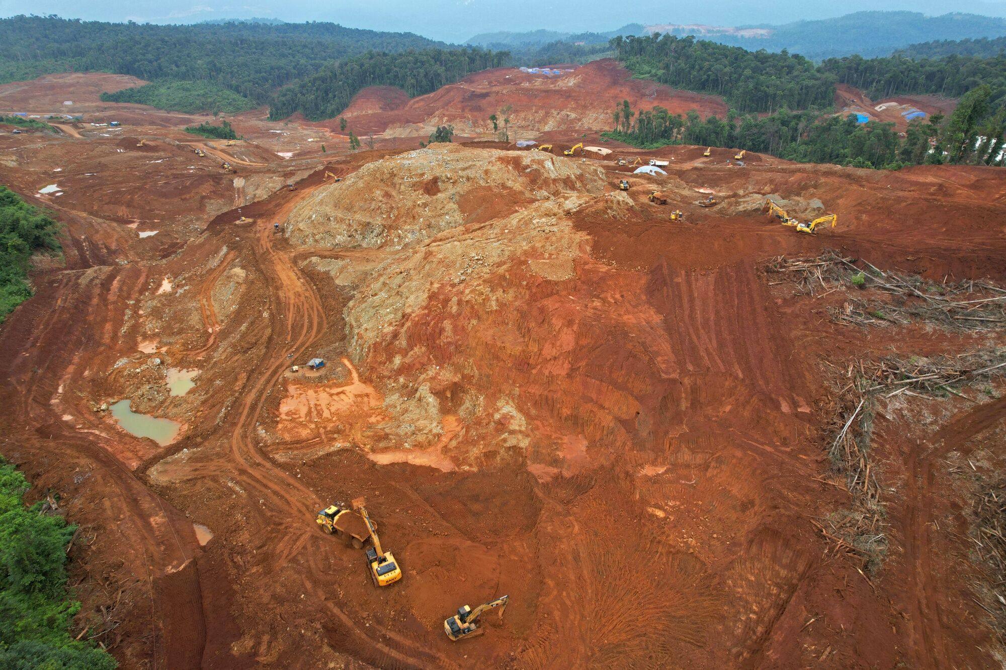 A nickel mine in Morowali regency, Central Sulawesi, Indonesia. Photo: Bloomberg