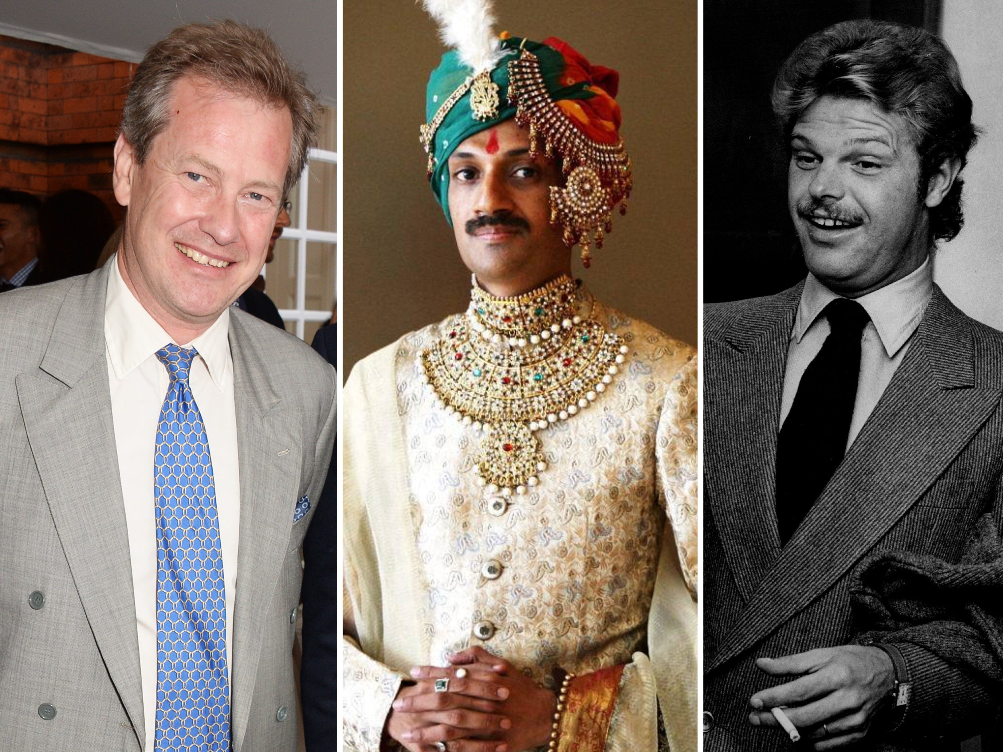 Lord Ivar Mountbatten, Prince Manvendra Singh Gohil and Prince Egon von Fürstenberg are all LGBT. Photos: Getty Images
