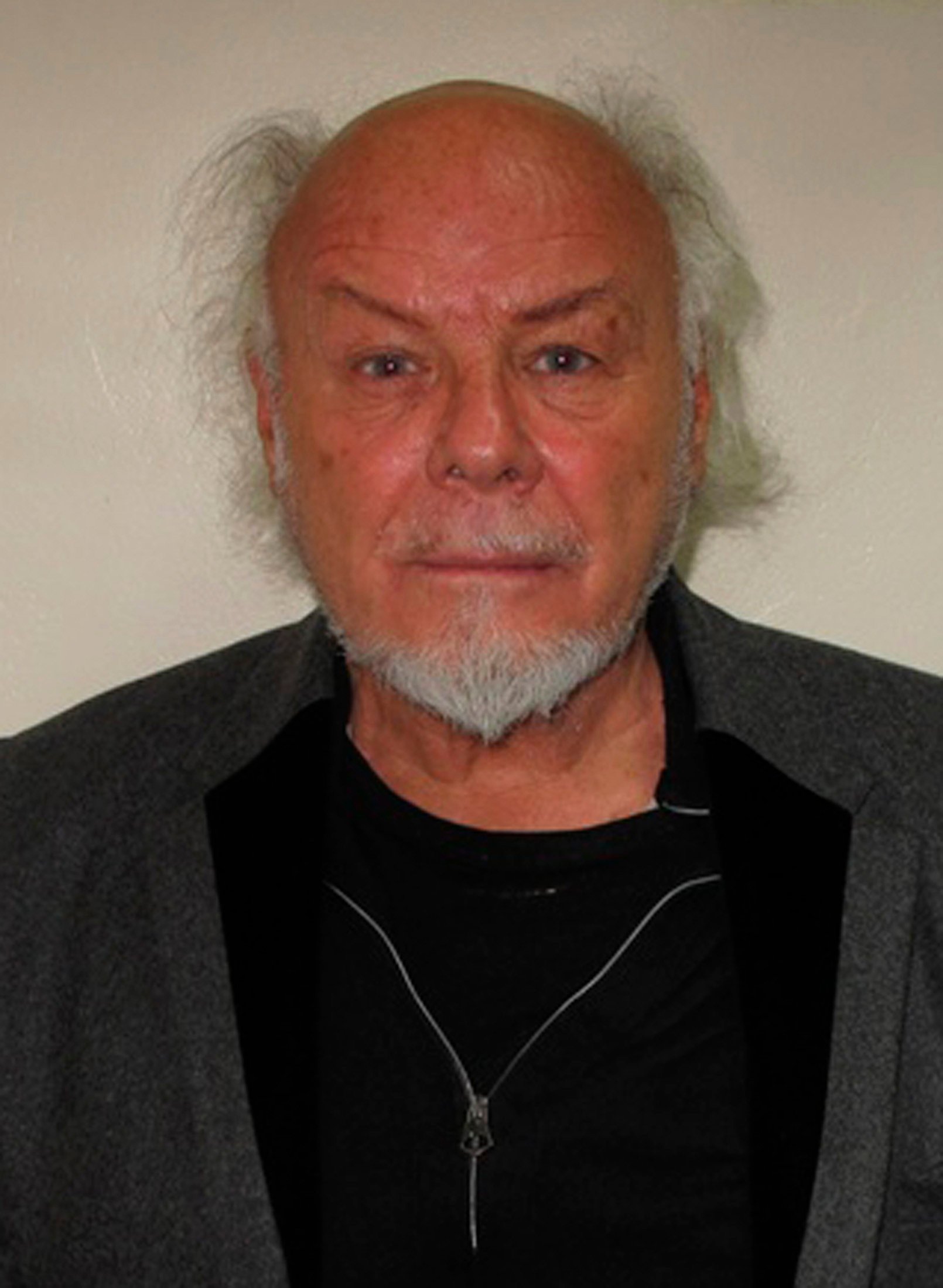 Former British pop star Gary Glitter is seen in this undated handout photograph released by the Metropolitan Police in London on February 27, 2015. Photo: Reuters