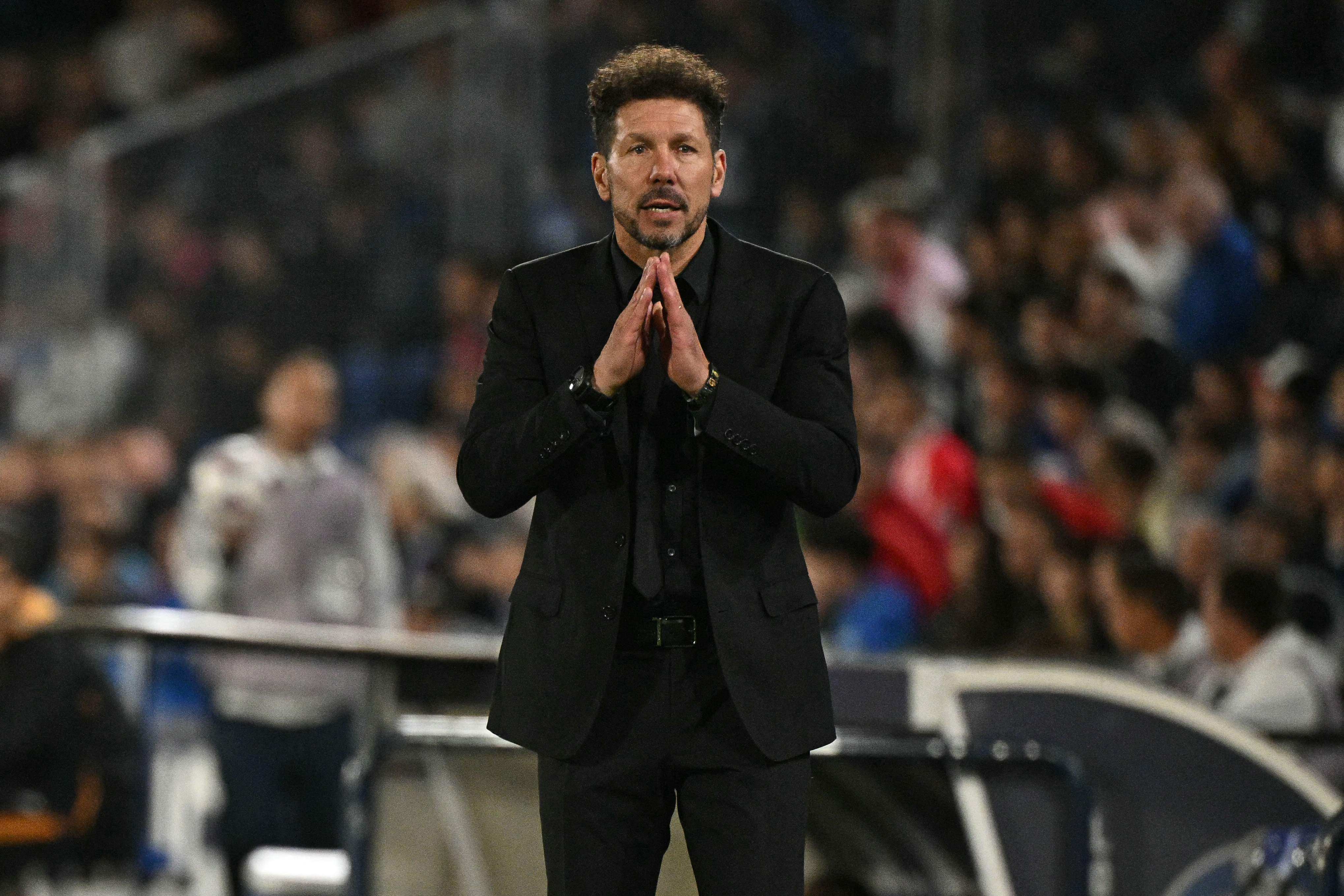 Fans in Hong Kong are expected to be able to see Atletico Madrid coach Diego Simeone on the sidelines during presason. Photo: AFP