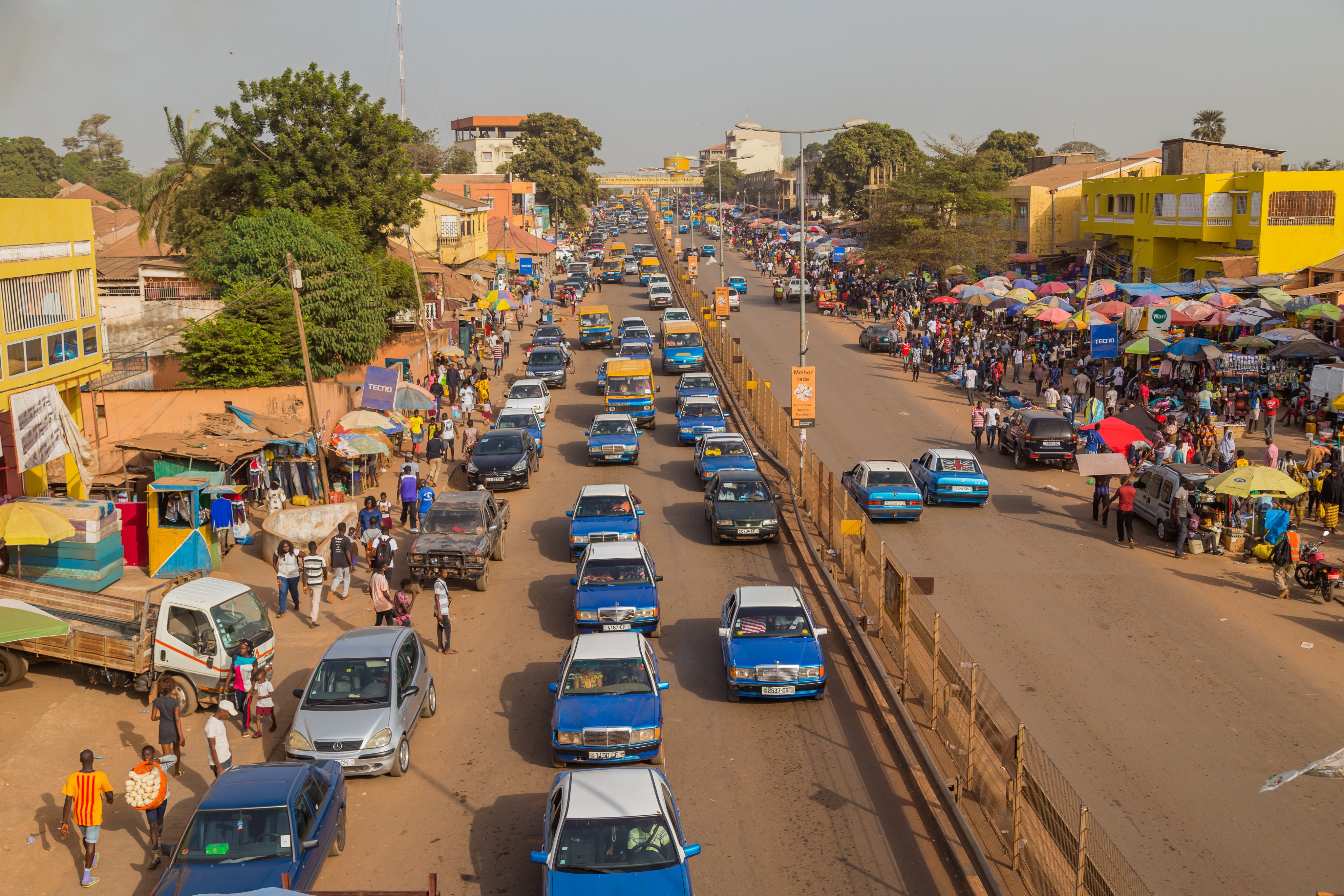 A street in Bissau, the capital of Guinea-Bissau in West Africa, which provided 100 of the 251 Hong Kong cash for residency applications. Photo: Handout
