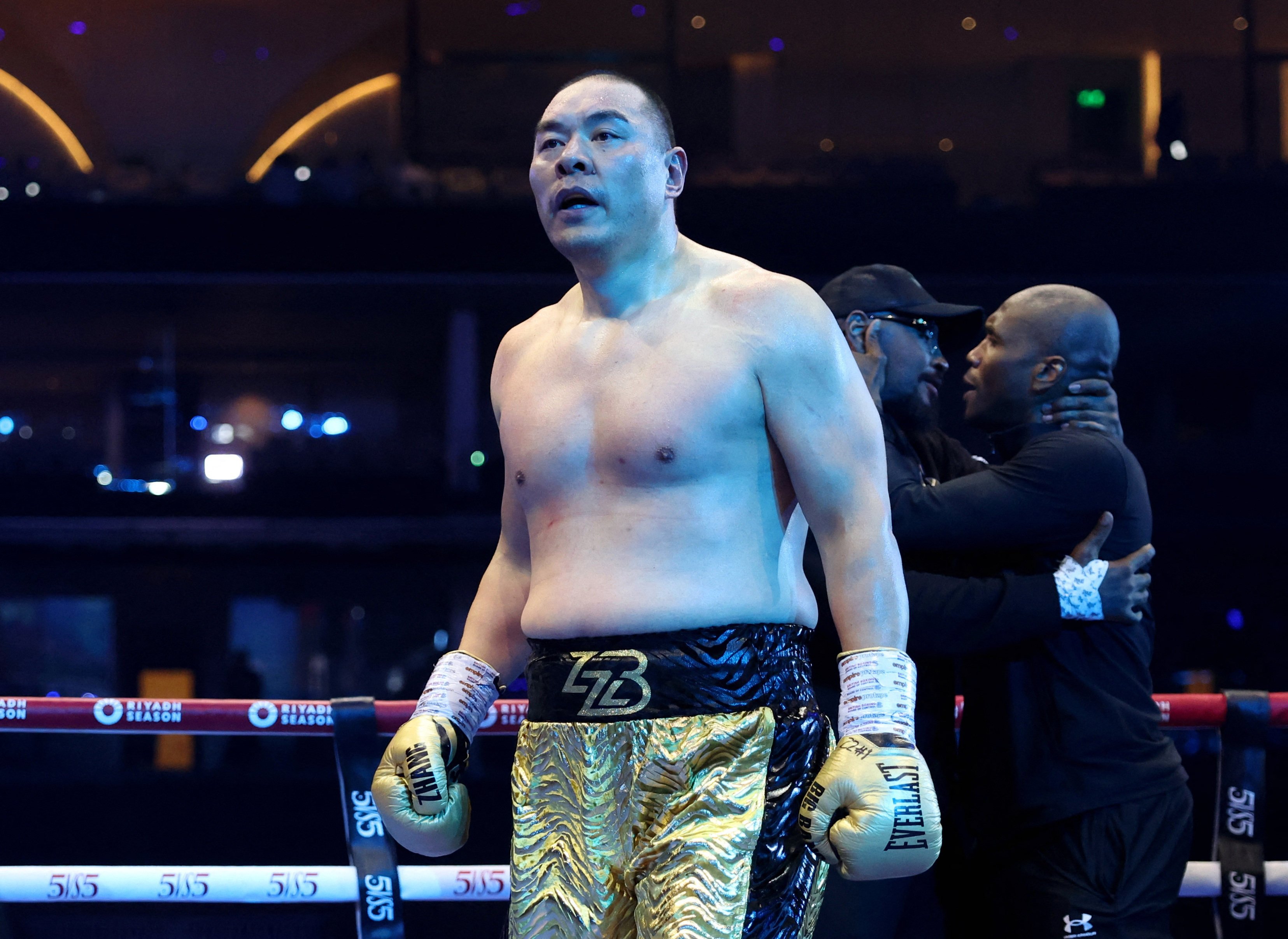 Zhang Zhilei recently delivered a brutal knockout of Deontay Wilder to make the boxing world sit up and take notice. Photo: Xinhua