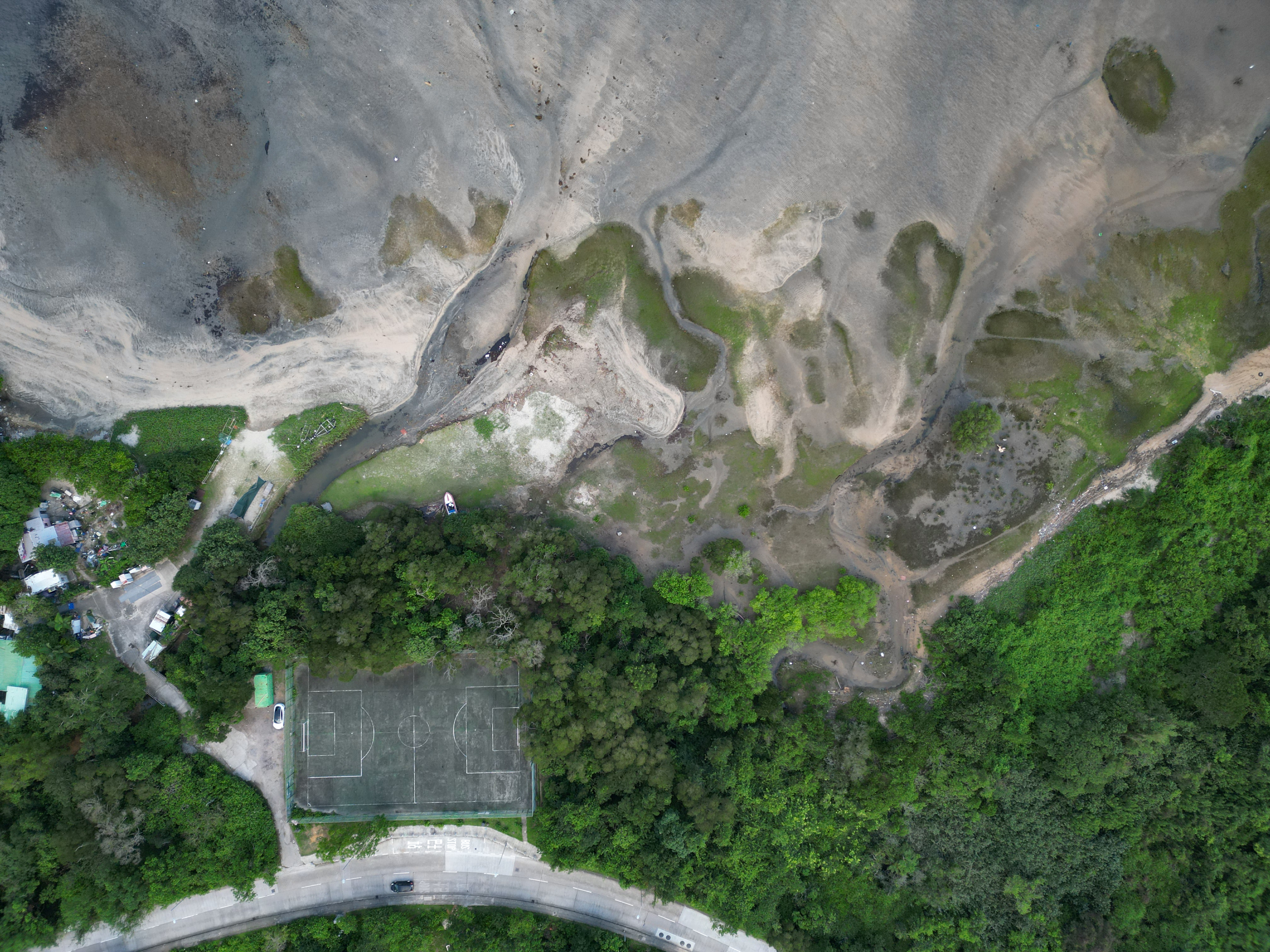 An aerial view of Shui Hau Wan on South Lantau, which the government plans to transform into a holiday spot. Photo: Eugene Lee