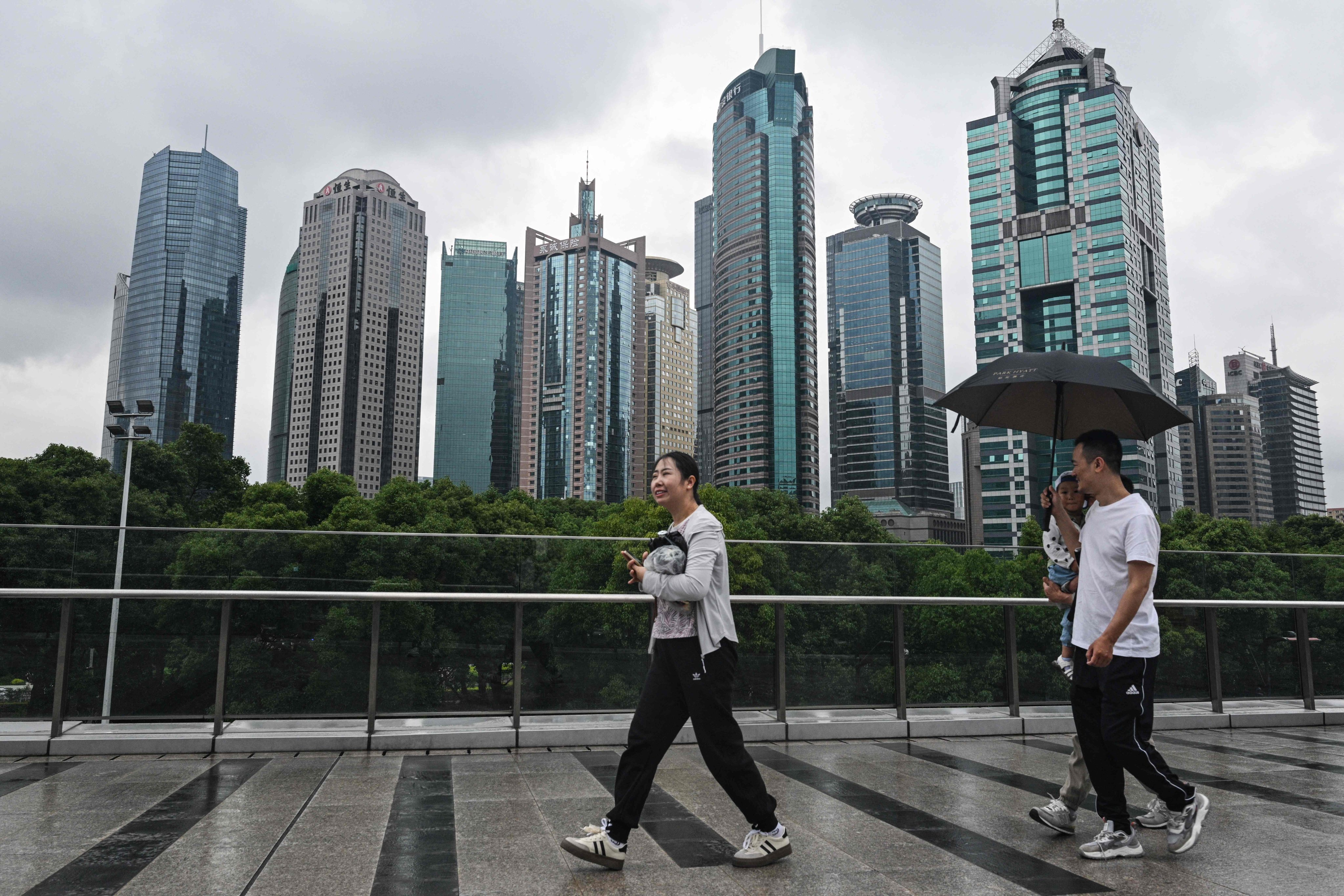 A total of 35 per cent of CEOs say China’s economic conditions are better than six months ago – up from the second half of last year, but still significantly lower than  in the first half of 2023. Photo: AFP