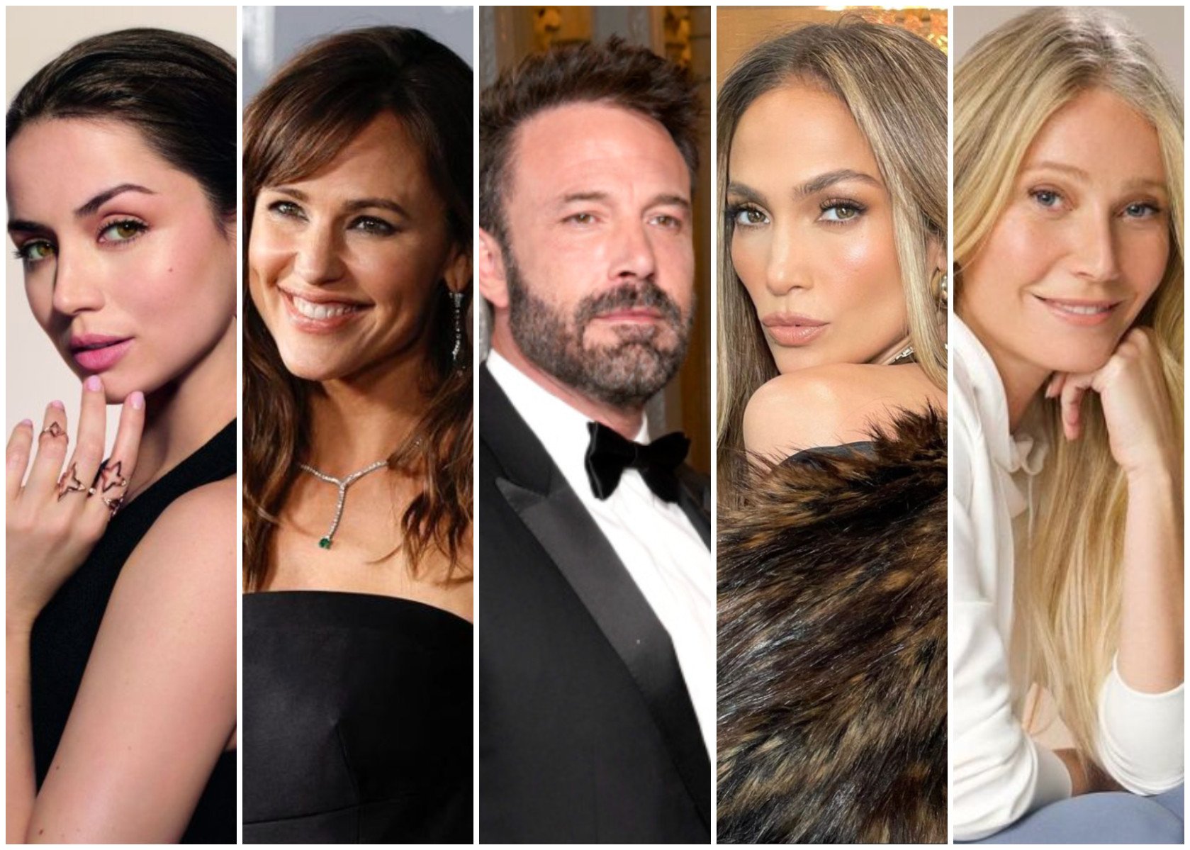 From the two Jennifers – Lopez and Garner – to Gwyneth Paltrow and Ana de Armas, here’s who Ben Affleck has dated. Photos: Handout; Getty Images; @jlo, @gwynethpaltrow, @jennifer.garner/Instagram