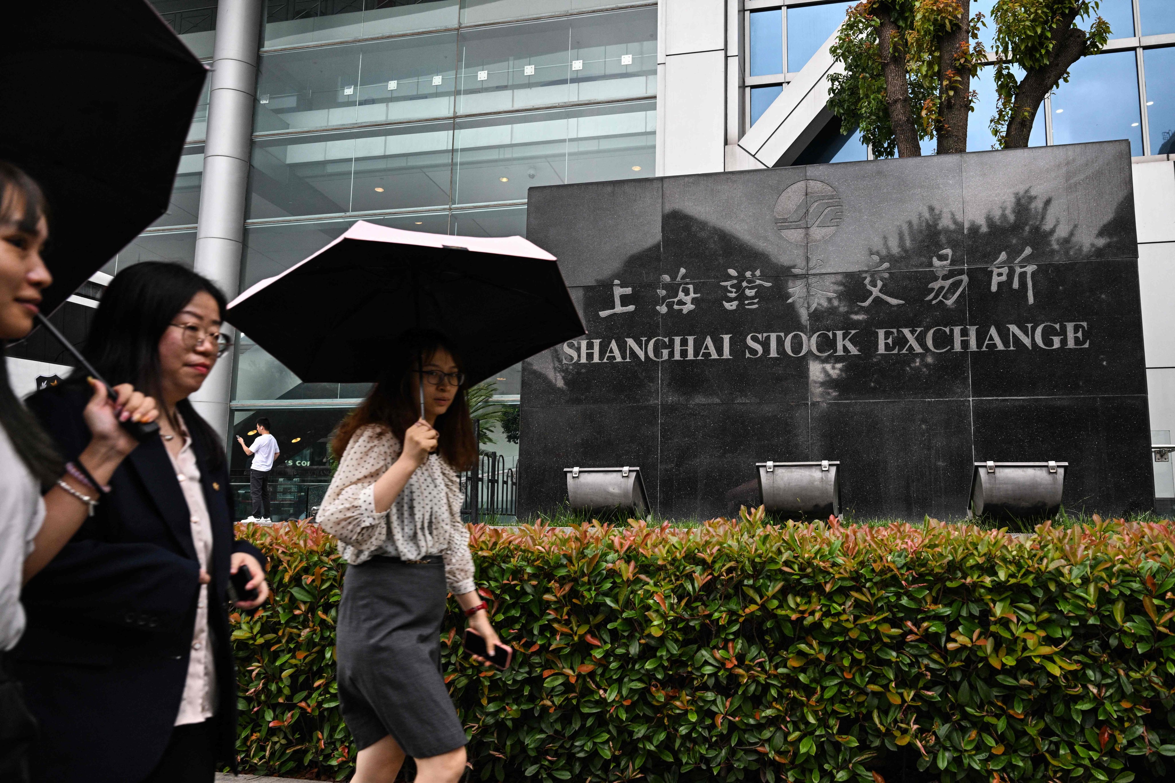 The Stock Connect scheme was first launched in November of 2014 to link the Shanghai and Hong Kong exchanges. Photo: AFP