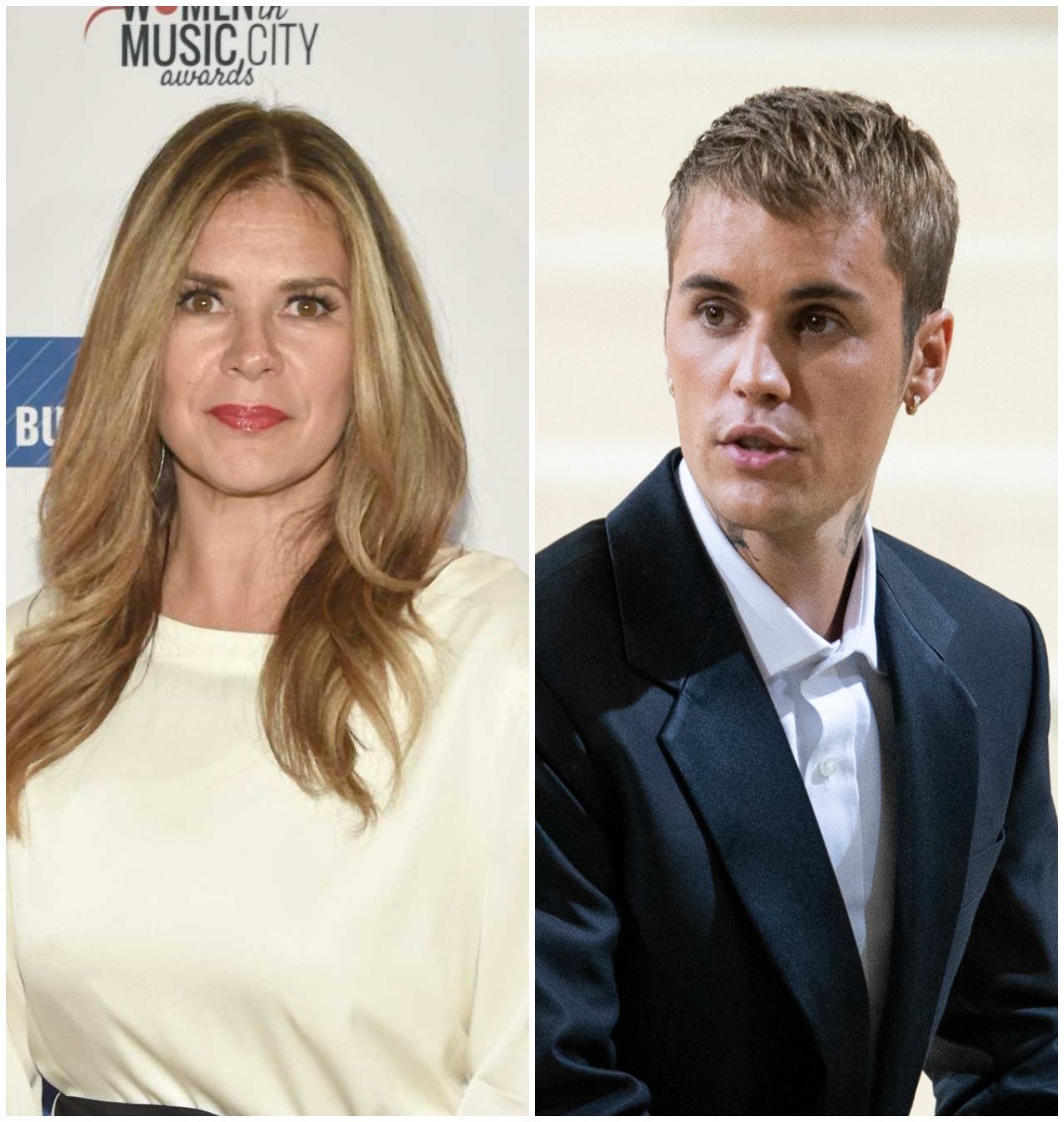 Justin Bieber’s relationship with business manager Lou Taylor – who was previously implicated in helping to establish the Britney Spears conservatorship – has reportedly ended on bad terms. Photos: Getty Images, AFP