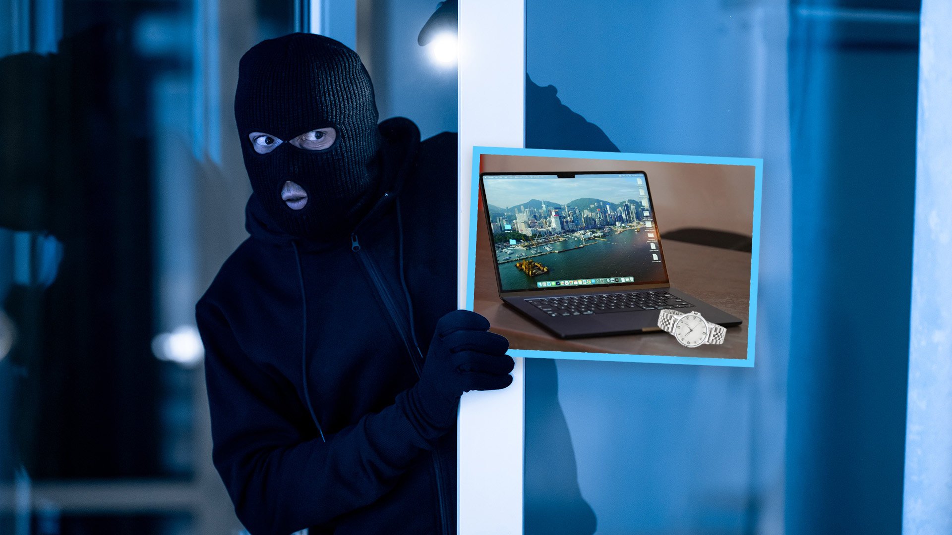 In China, a burglar entered a company premises, taking a watch and laptop but before departing, he surprisingly left a courteous note for the employer, suggesting an upgrade to the security measures in place. Photo: SCMP composite/Shutterstock