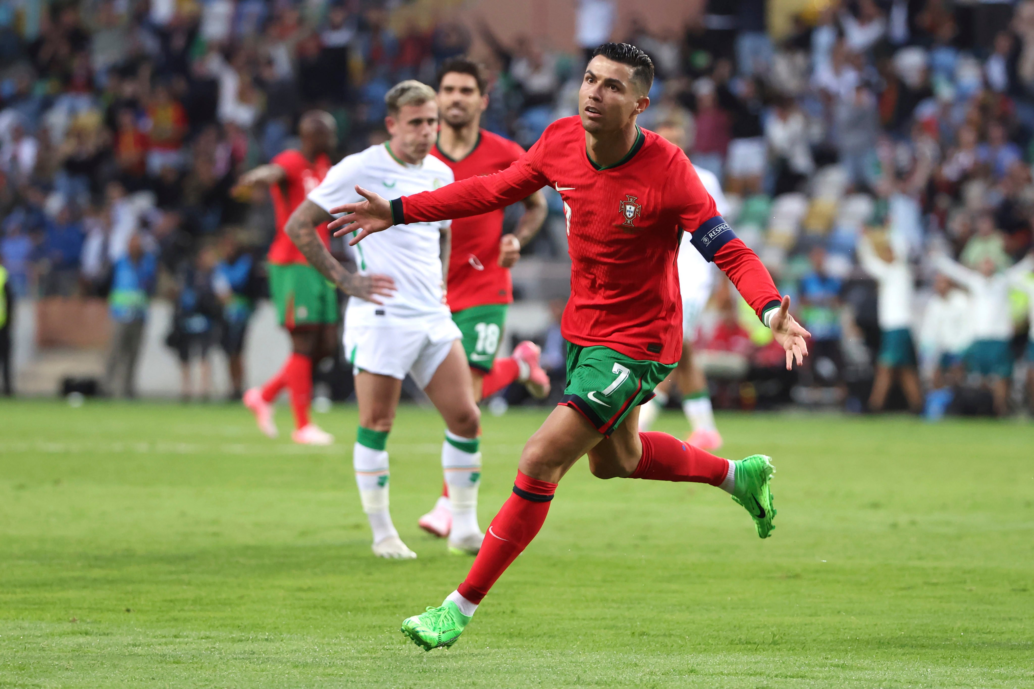 Cristiano Ronaldo is gearing up for his 11th major tournament at the European Championship in Germany. Photo: AP