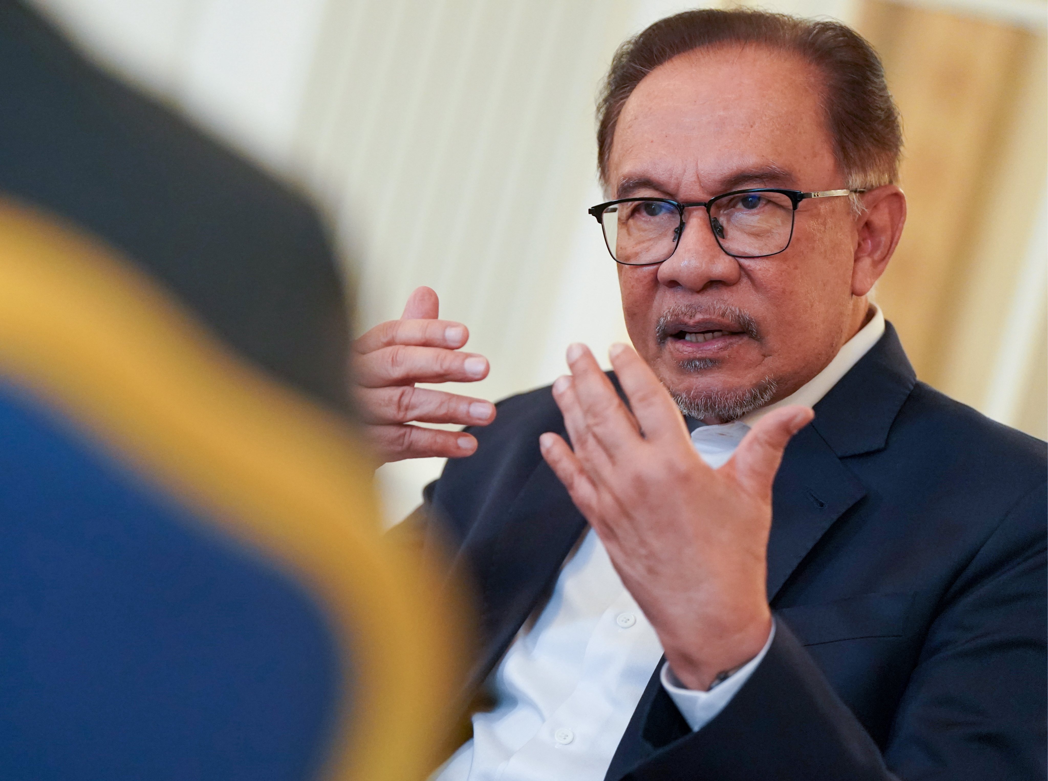 Malaysian Prime Minister Anwar Ibrahim Anwar is positive about future cooperation between Hong Kong and Malaysia in finance, technology and business. Photo: dpa