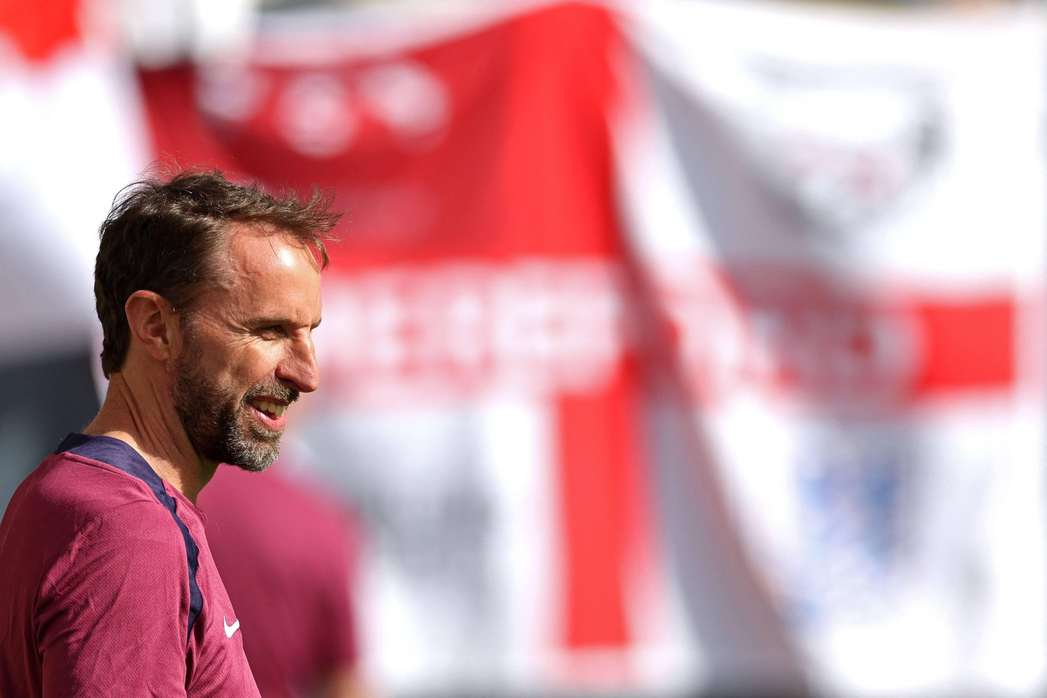 England manager Gareth Southgate has said that if his team do not win the tournament, “I probably won’t be here any more”. Photo: AFP