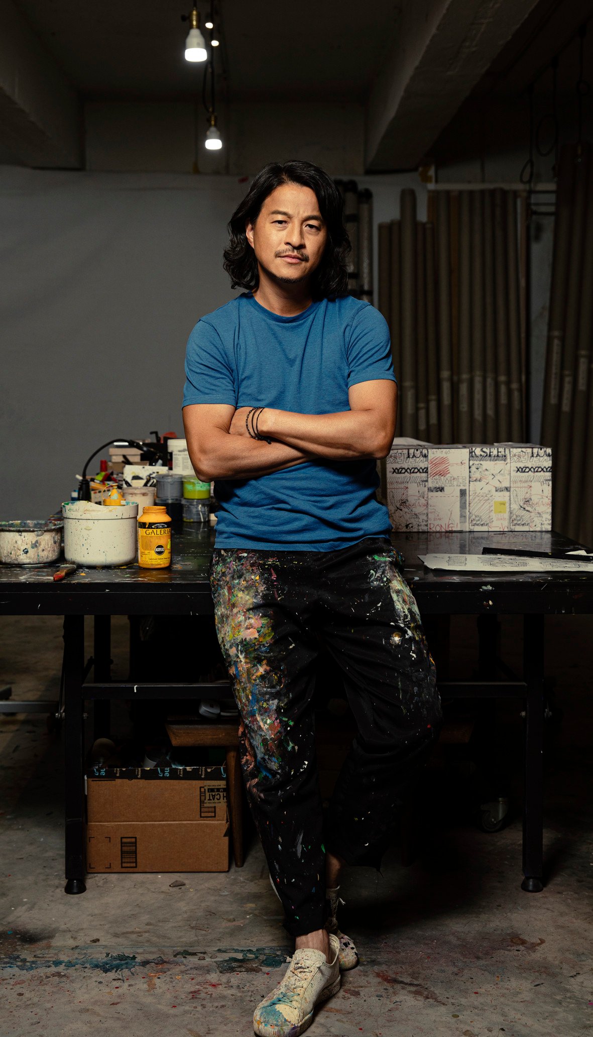 Hong Kong designer toymaker and artist Michael Lau. Photo: Affa Chan