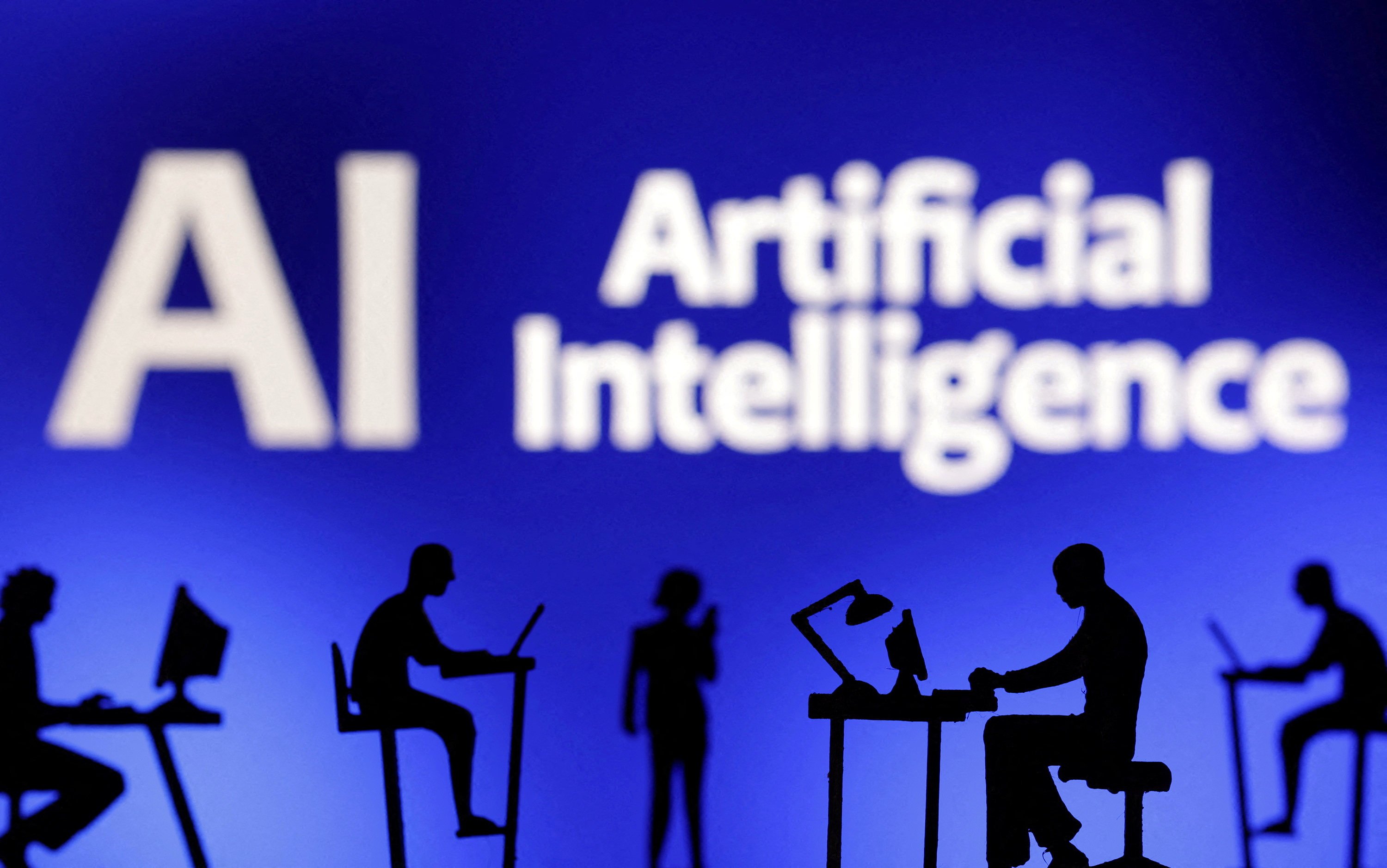 Consumers are suspicious about the use of AI to create news content, a report finds. Photo: Reuters