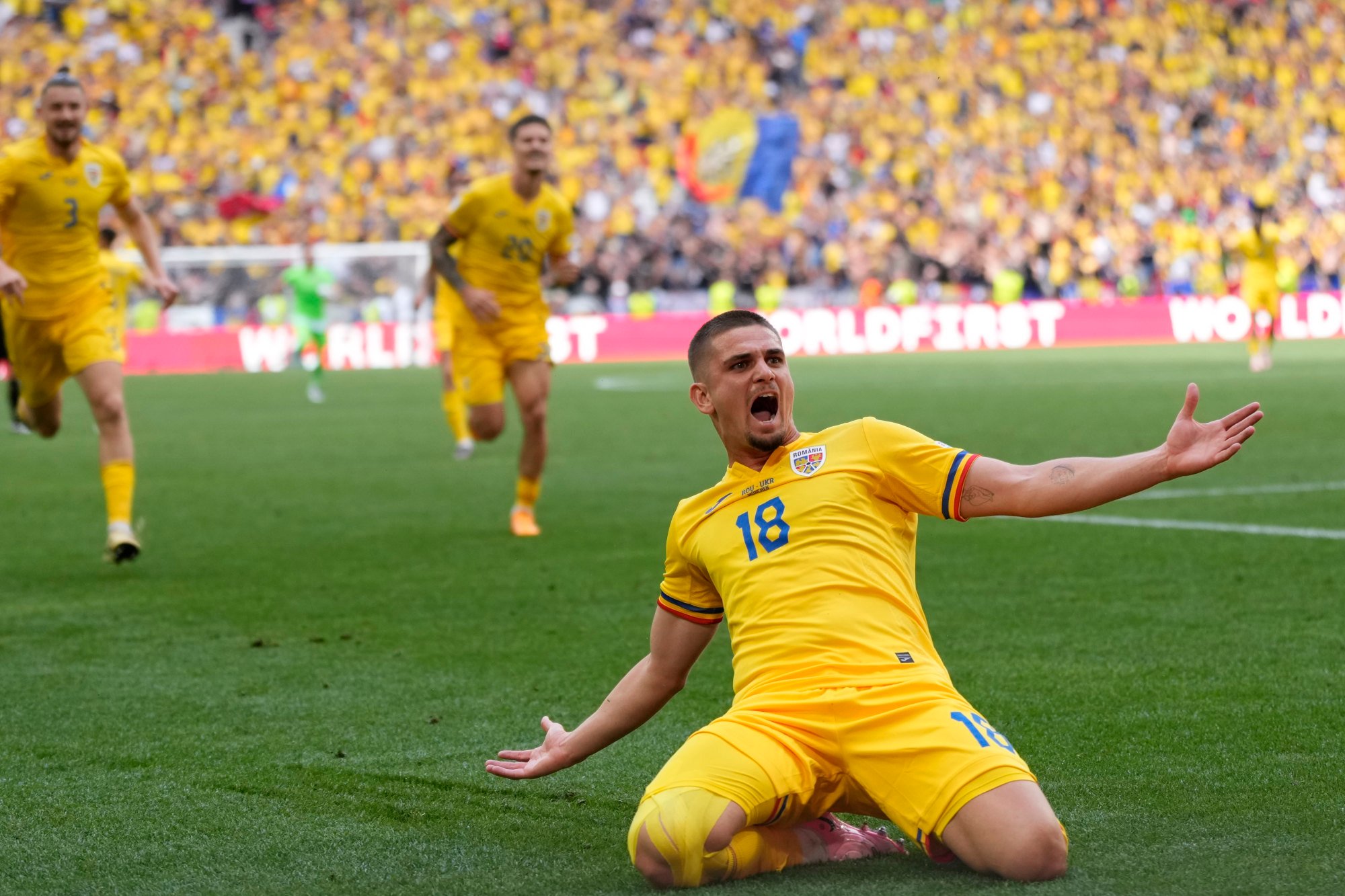 Euro 2024: Romania stun war-torn Ukraine 3-0 for first win at major  tournament in 24 years | South China Morning Post