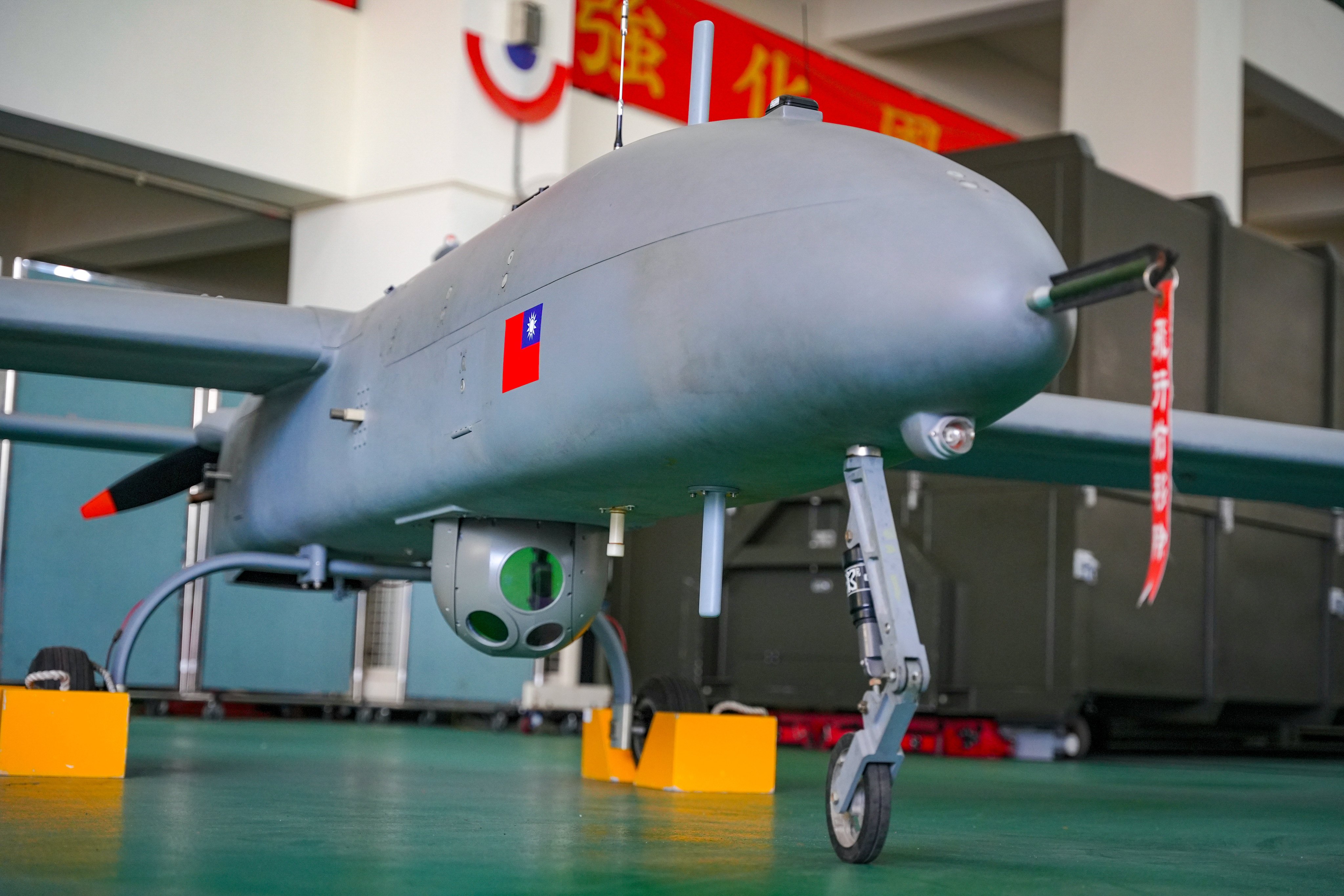 The Taiwanese defence ministry has submitted a report to the legislature outlining its ambitions to buy 968 AI-equipped attack and surveillance UAVs this year. Photo: AP