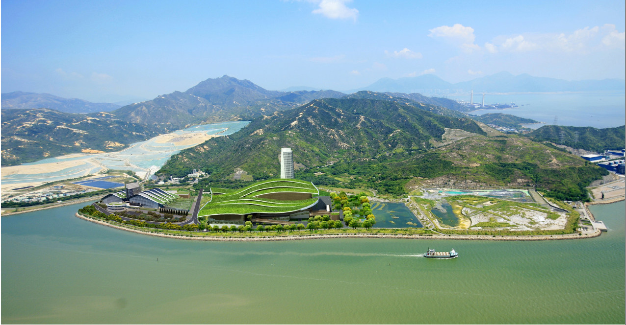 An artist’s impression of the Tsang Tsui site, where I·PARK2 and T·PARK are located. Photo: Handout