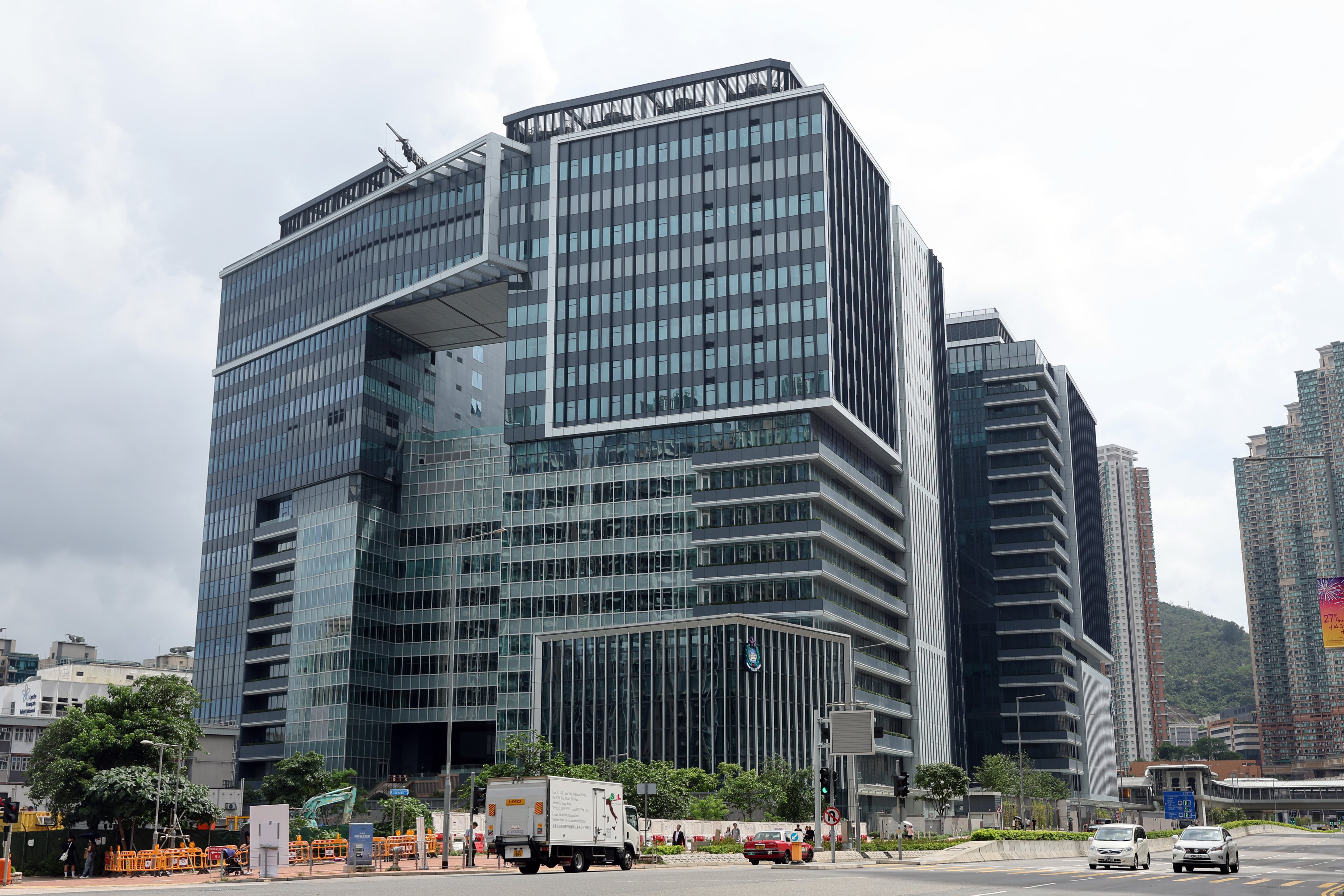 The new Immigration Department headquarters in Tseung Kwan O. Photo: Edmond So