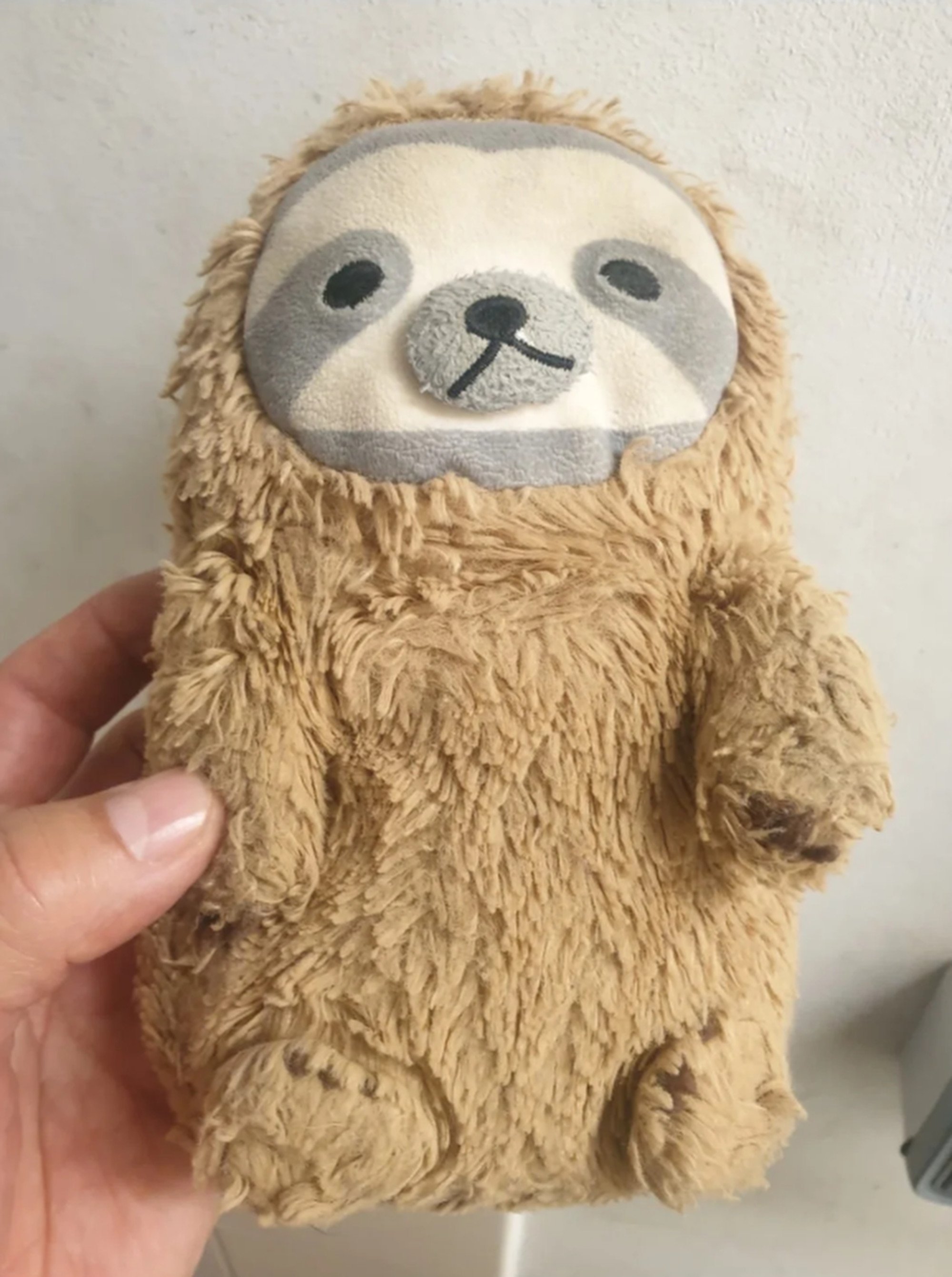 The man considered his toy sloth “Bread” to be a member of his family and was distraught to lose the companion. Photo: Xiaohongshu