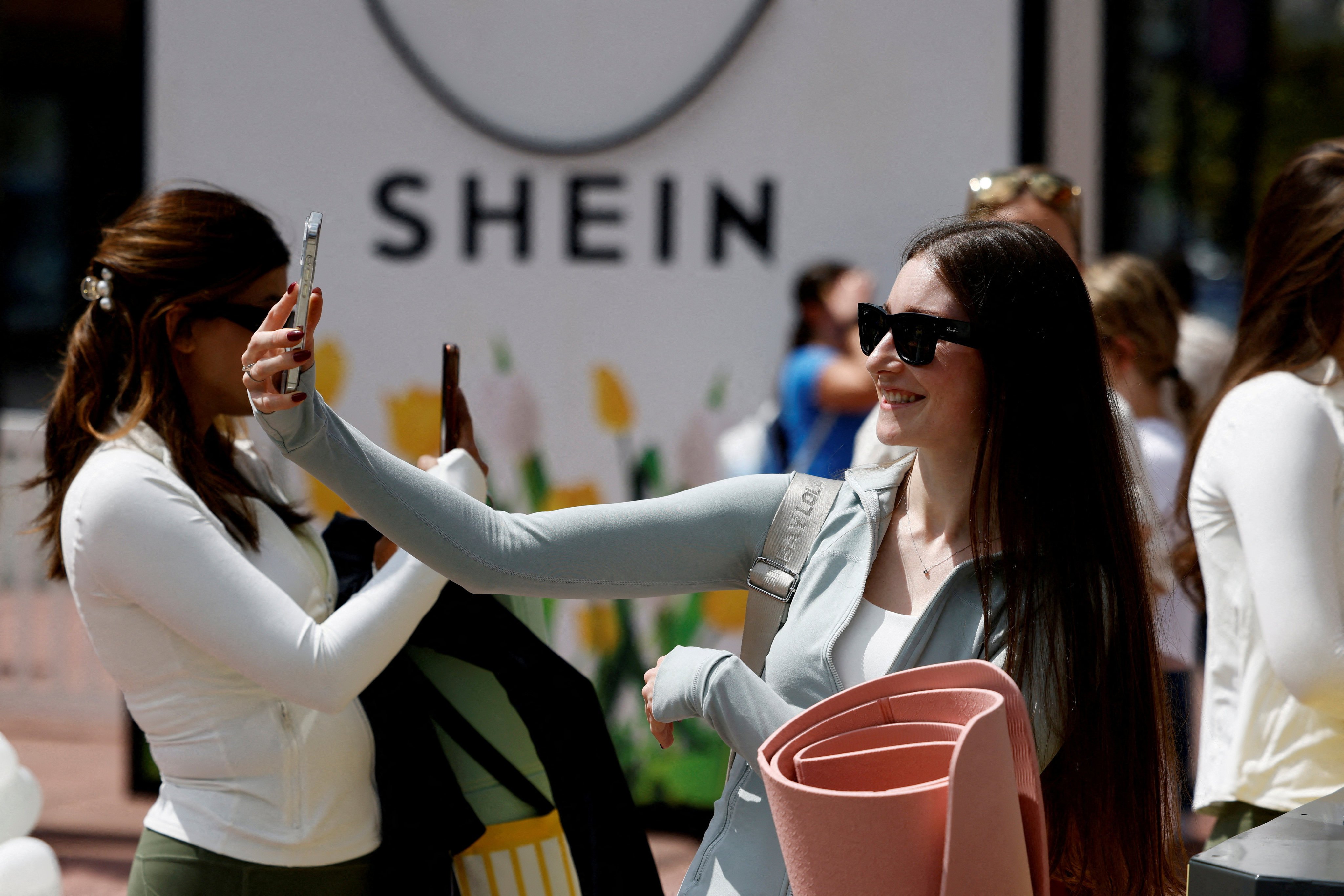 A Shein pop-up store in Ottawa, Canada. The Chinese-founded fast-fashion seller is gearing up for a London IPO. Photo: Reuters